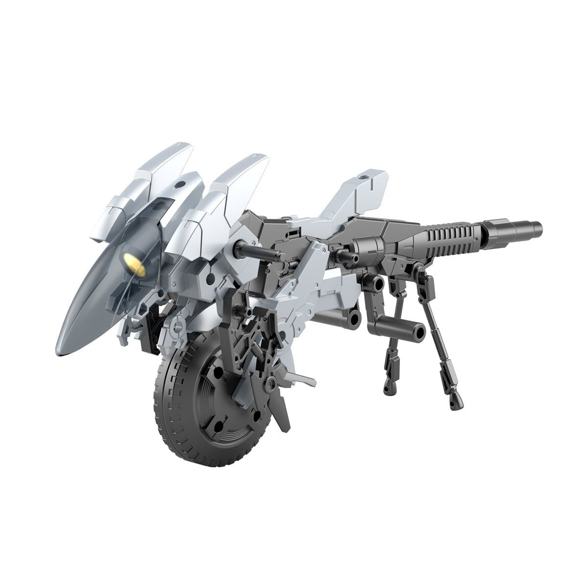 Bandai 30 Minutes Missions 30MM EV-21 1/144 Scale Extended Armament Vehicle Metal Cannon Bike Model Kit - Perfect for Gundam Builders & Sci-Fi Diorama Scenes