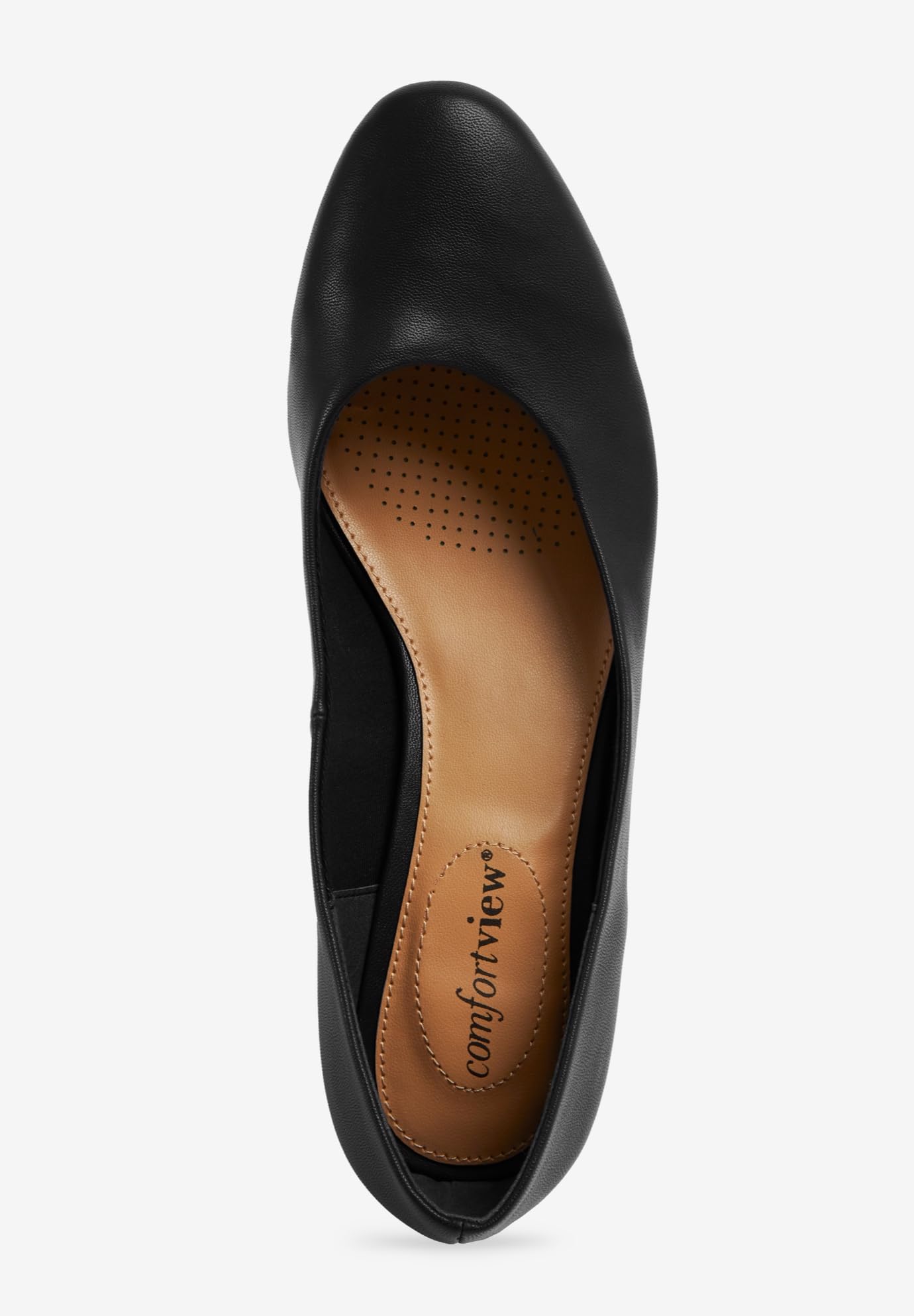 Comfortview Women's Wide Width The Vida Pump - Stylish & Comfortable Heels for Work, Parties & Special Occasions