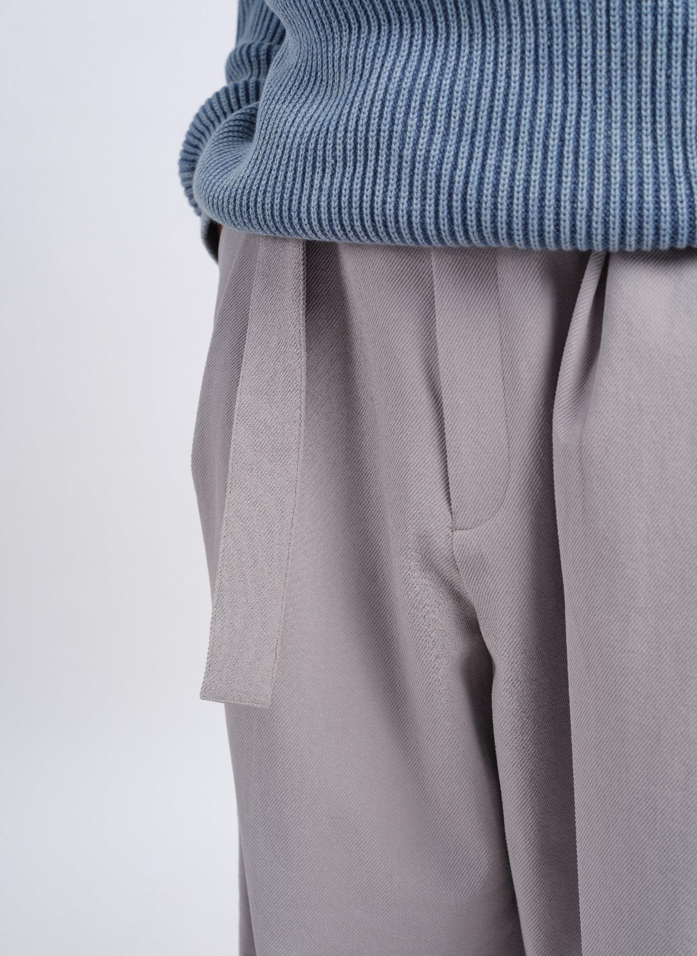 Solotex Gabardine Work Pleated Wide Leg Pants (P17) - Comfortable & Stylish Office Wear for Women