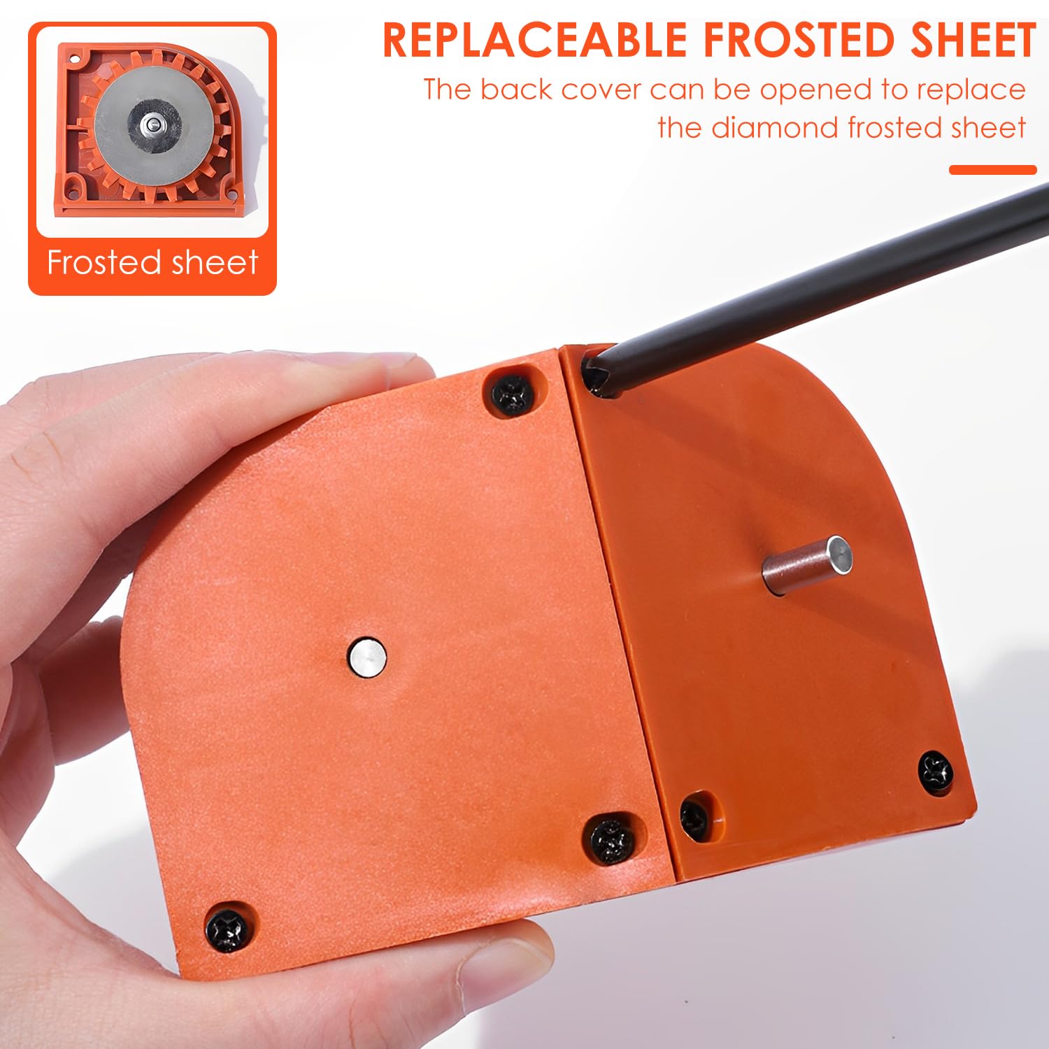 Electric Drill Bit Sharpener - Universal Grinding Tool for All Drill Bits (5/64''-5/8'') | Multipurpose Mill & Drill Machine Blade Sharpener | Perfect for DIY Projects, Woodworking & Metalworking