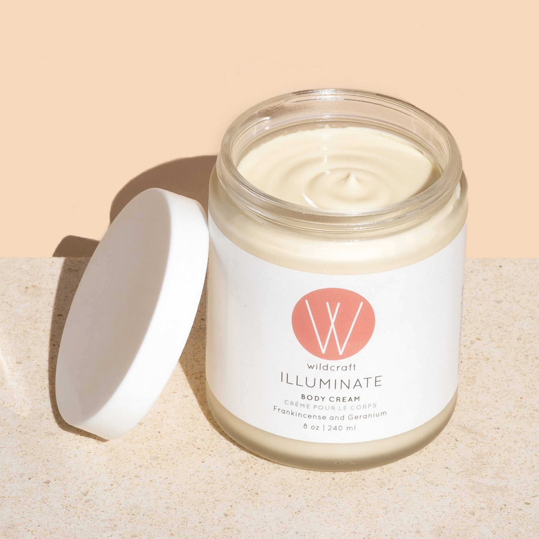 Frankincense & Geranium Scented Body Cream - Hydrating & Illuminating Moisturizer for Dry Skin - Perfect for Nighttime Relaxation & Self-Care Rituals