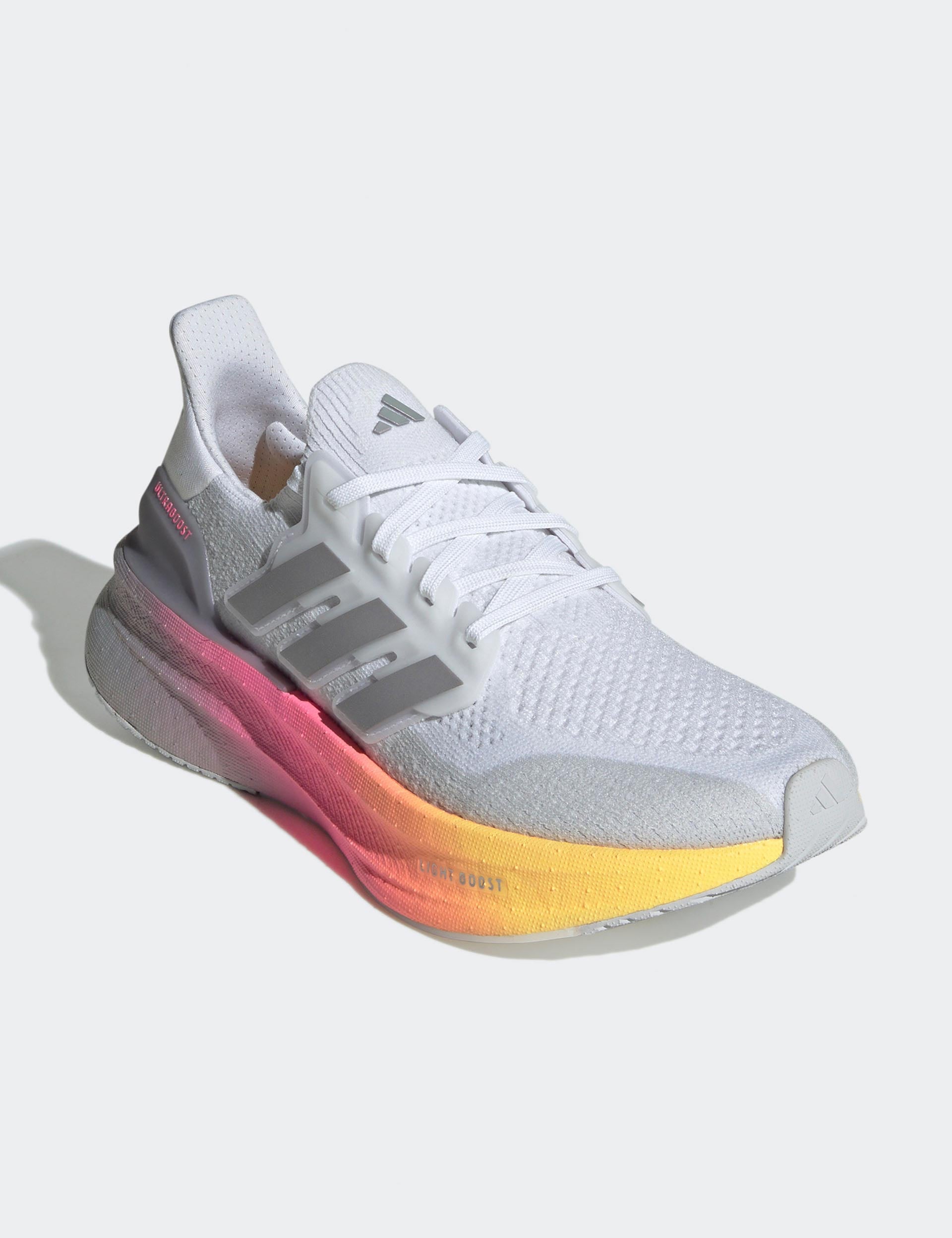 Adidas Ultraboost 5 Running Shoes - Cloud White/Glory Grey/Lucid Pink - Lightweight Comfort for Jogging, Gym & Daily Wear