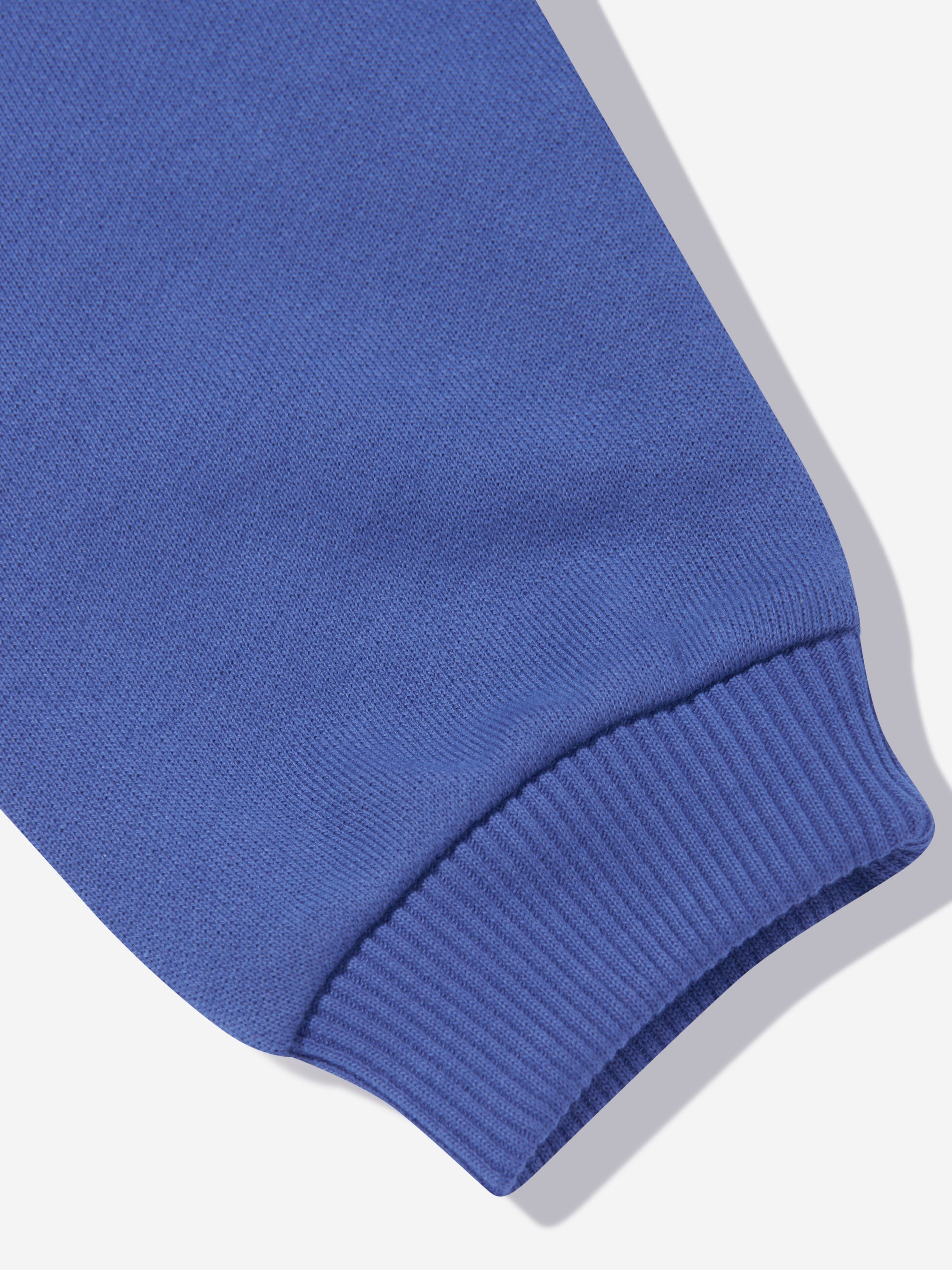 Balmain Baby Boys Logo Joggers - Blue Cotton Jogging Pants for Toddlers | Comfortable Casual Wear for Playdates & Outings