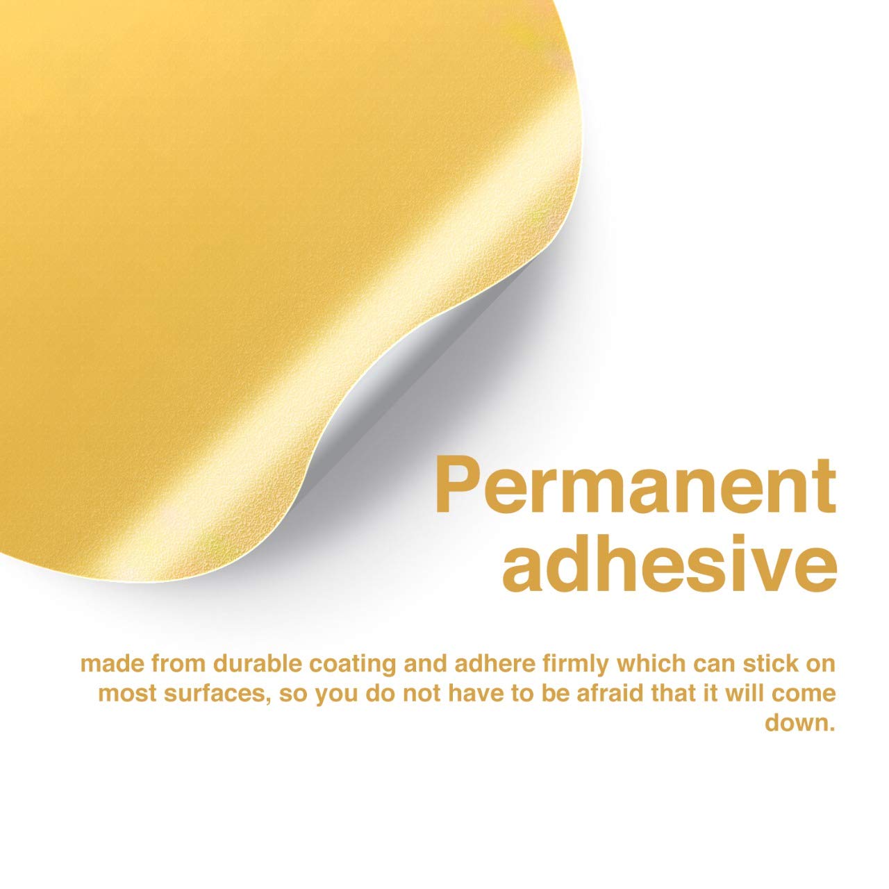 Performore Gold Circle Stickers - 1 Inch Round Metallic Labels for Envelopes, Seals & Crafts - 1000 Gold Dot Stickers per Roll - Perfect for Wedding Invitations, Gift Wrapping & Scrapbooking