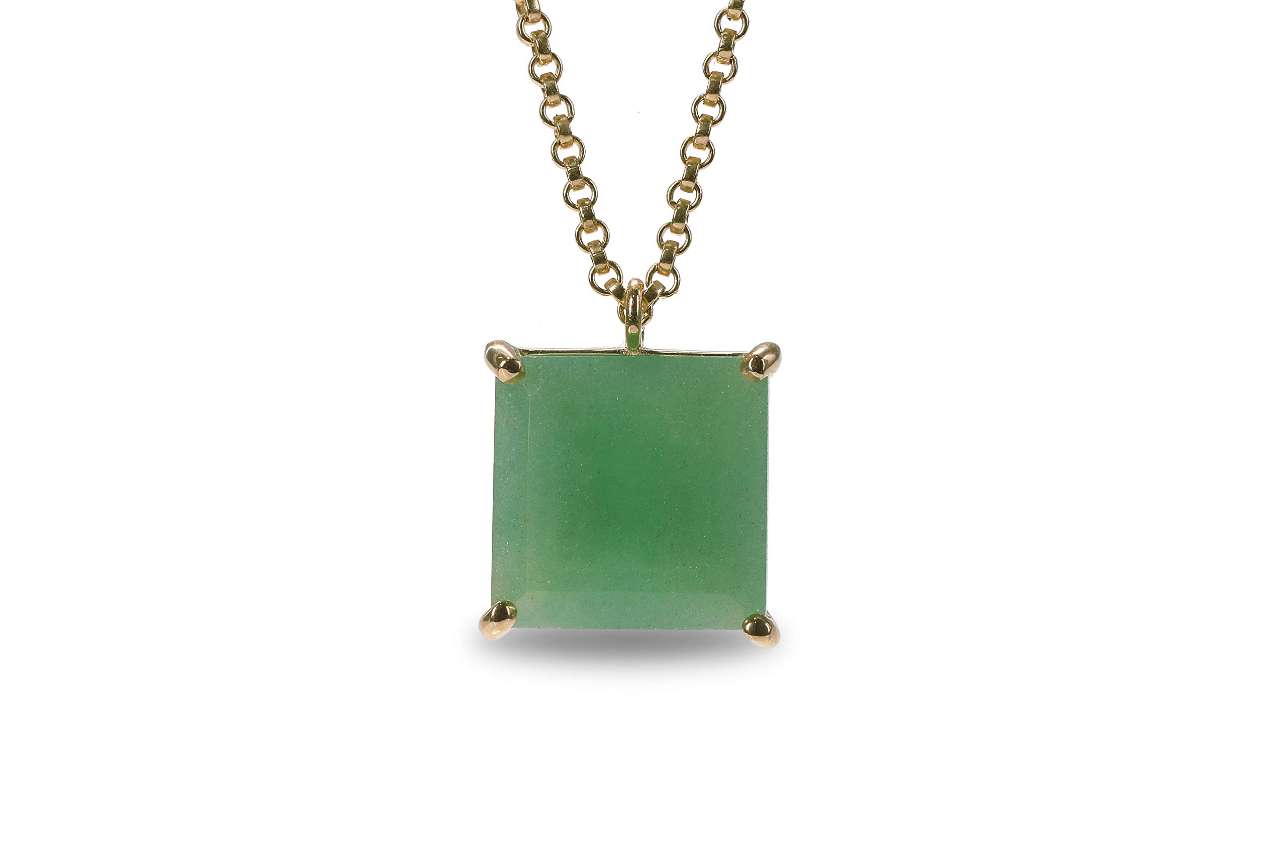 Natural Green Aventurine Necklace - Handmade Long Statement Necklace for Women - Artisan Crafted Layering Jewelry - Elegant Fashion Gift for Her - Perfect for Weddings, Parties & Everyday Wear