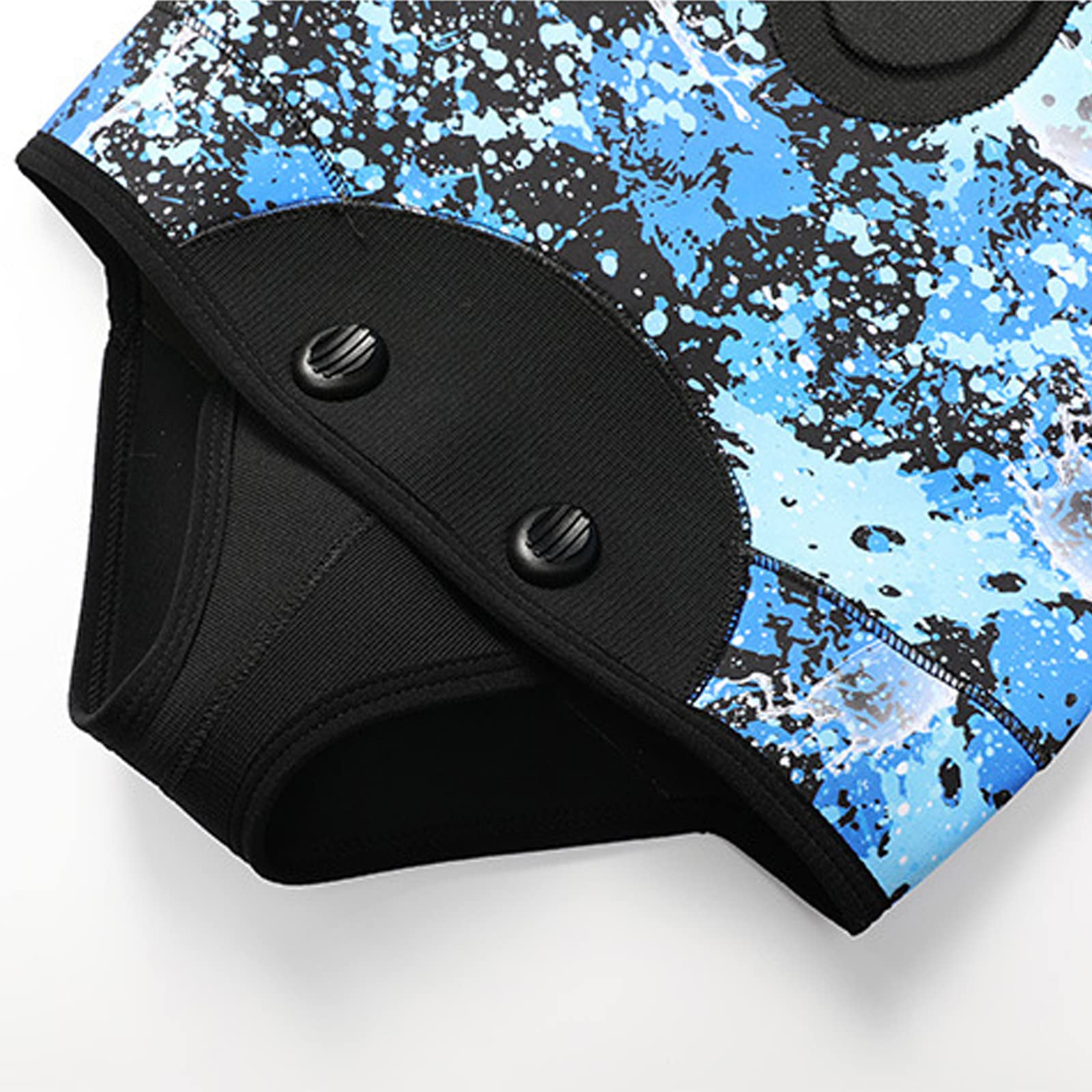 3MM Camo Hooded Wetsuit 2-Piece Set for Men & Women - Thermal Diving Suit for Spearfishing, Snorkeling, Scuba Diving & Surfing | Perfect for Cold Water Adventures & Water Sports Enthusiasts