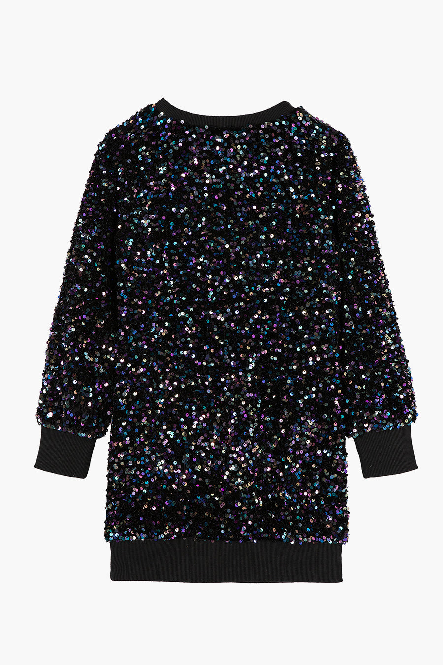 Sparkly Black Sequin Dress for Girls Size 16 - Perfect for Birthday Parties, Pageants & Special Occasions