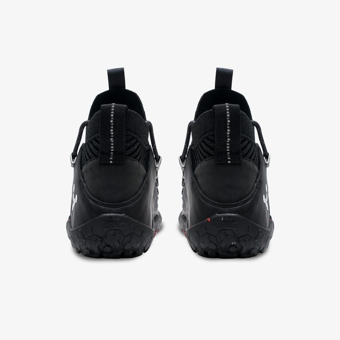 Vivobarefoot Magna Trail II FG Men's Barefoot Hiking Shoes - Obsidian Black for Outdoor Trail Running & Adventure Travel