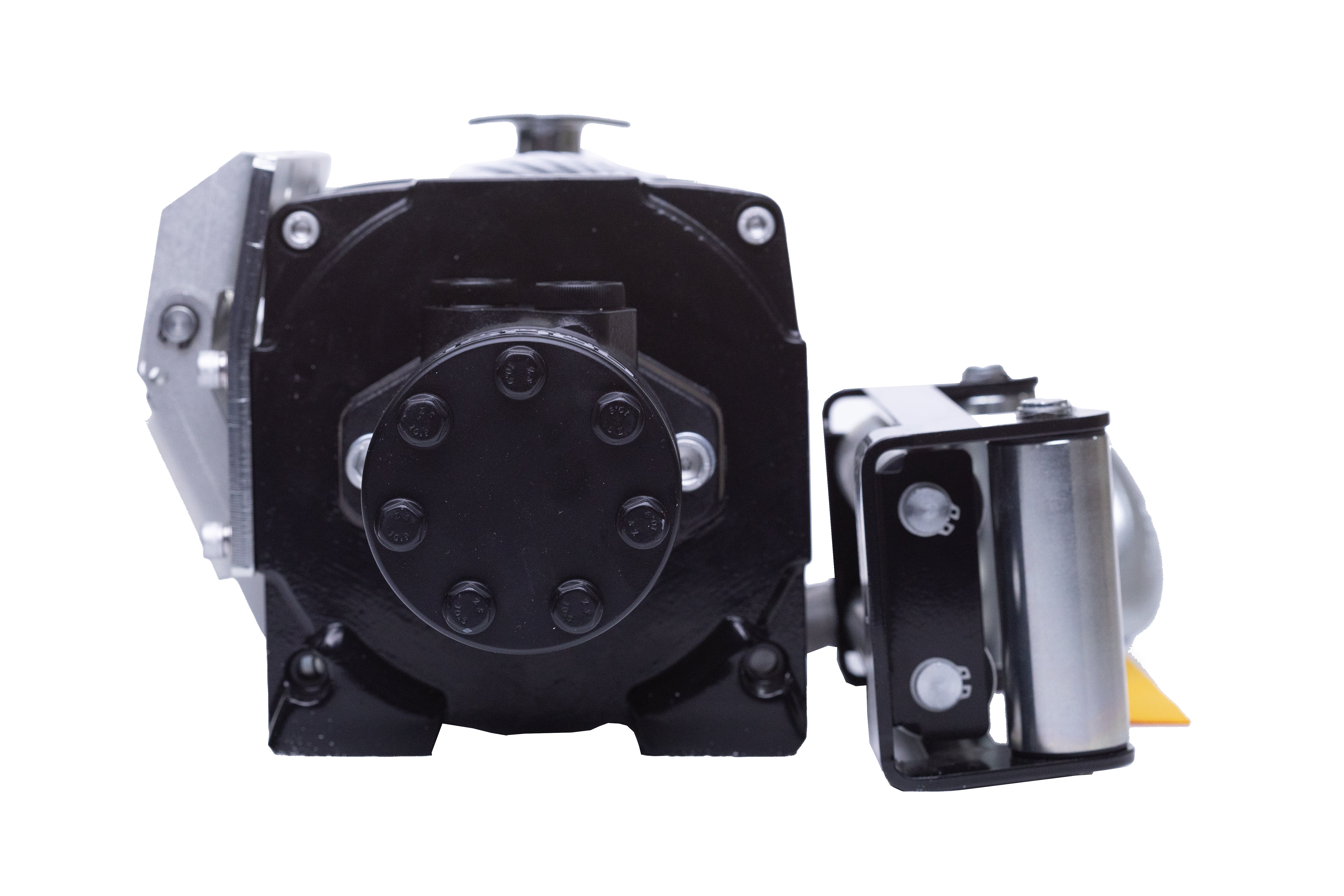 DK2 15000NH 15,000 lbs Hydraulic Winch with Steel Cable - Heavy Duty Off-Road Recovery, Towing & Industrial Use