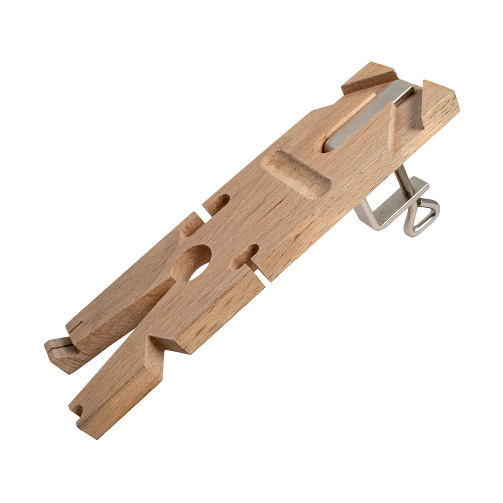 45 Degree Bench Pin with Cutouts - SFC Tools for Jewelry Making & Repair