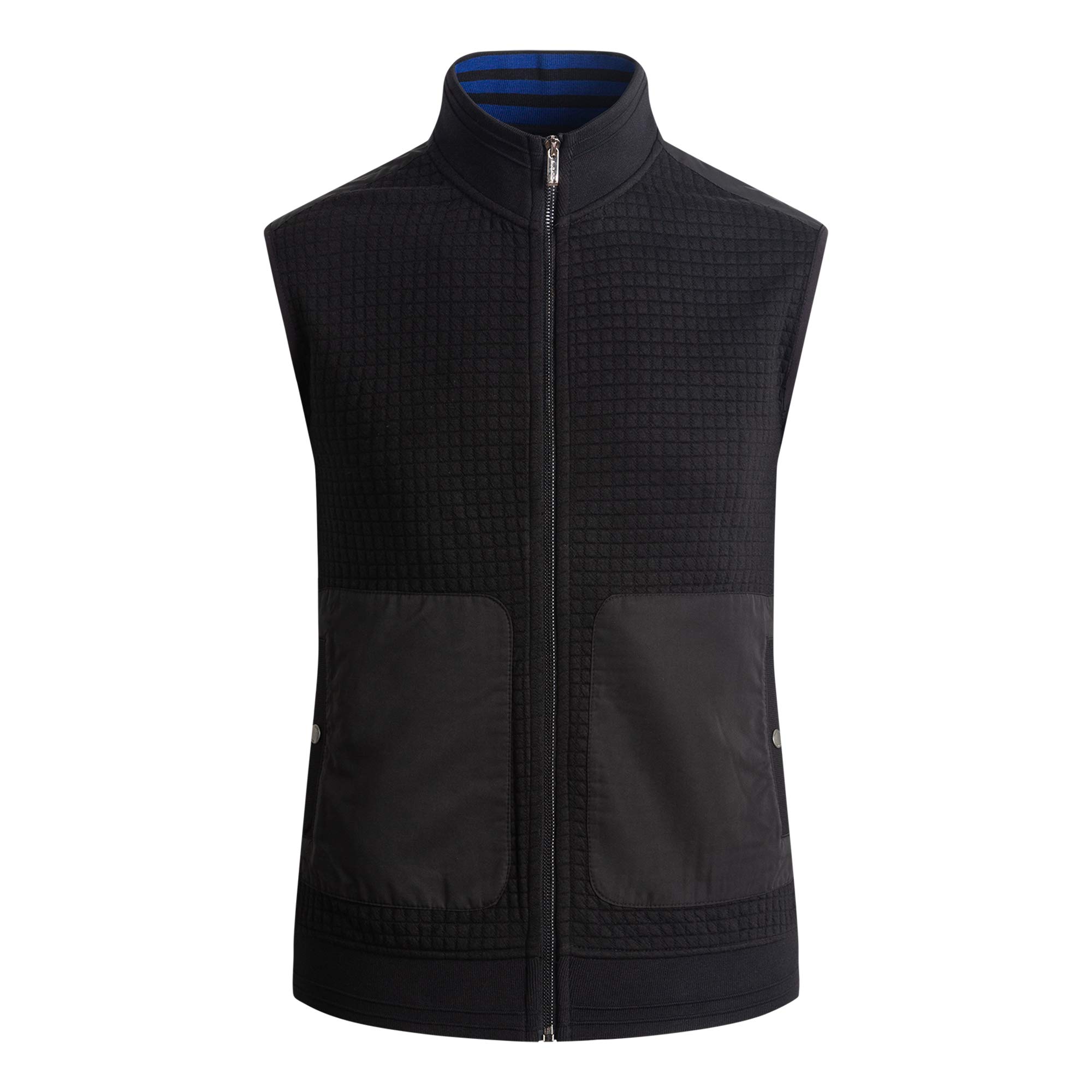 Bugatchi Men's Sleeveless Polyester Vest - Lightweight Summer Cooling Vest for Casual Wear, Gym & Outdoor Activities