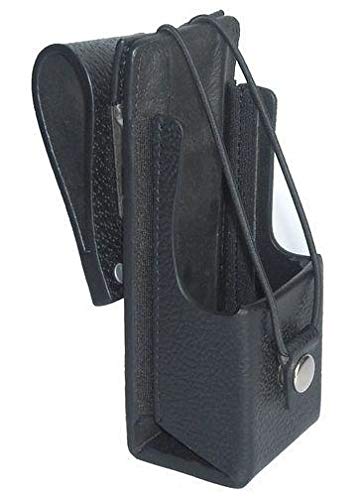 Durable Leather Carry Case for Motorola XTS 1500 Two-Way Radio with Swivel Belt Loop - Protective Holster for Police, Security & Outdoor Use (Non-Display Model)