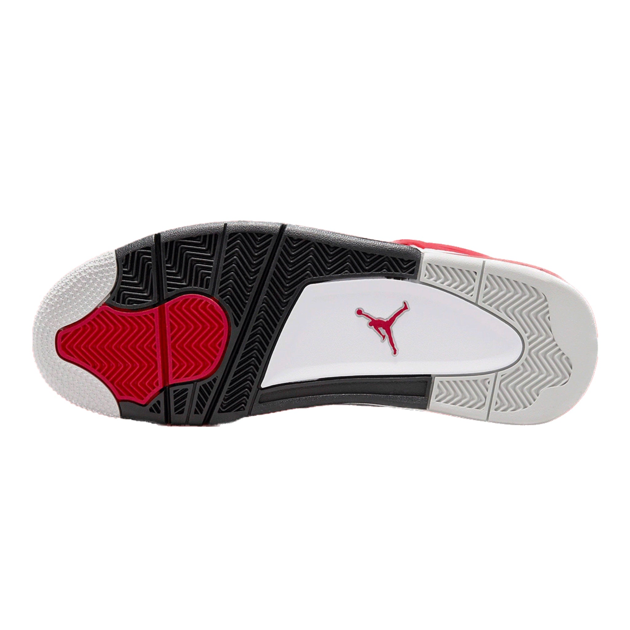 Air Jordan 4 Retro Men's Basketball Shoes - Red Cement/White/Fire Red/Black Neutral | Stylish Sneakers for Casual Wear, Street Fashion & Sports Enthusiasts