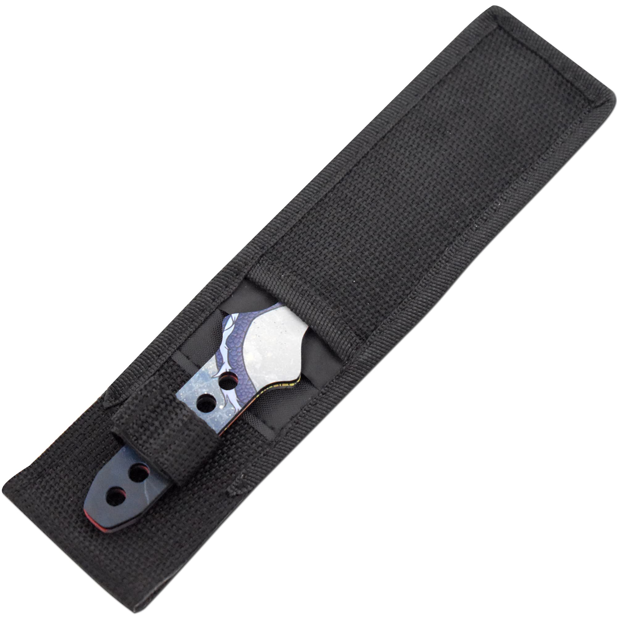 Snake Eye Tactical 9-Inch Stainless Steel Throwing Knives Set with Nylon Belt Sheath - Perfect for Outdoor Survival, Hunting, and Tactical Training