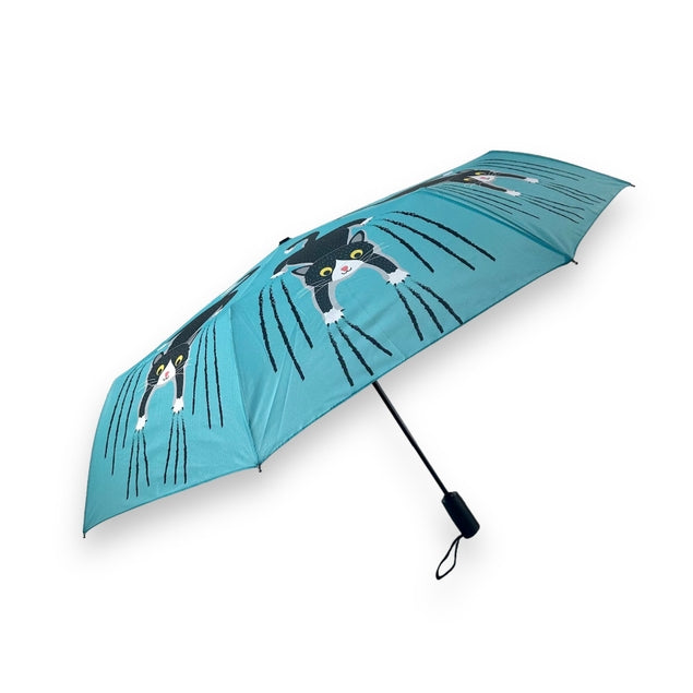 Durable Cat Scratch Umbrella - Waterproof & Stylish Pet Umbrella for Rainy Days - Perfect for Walking Your Cat in the Rain