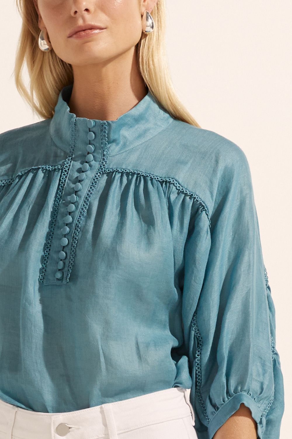 Zoe Kratzmann Adage Top Women's Fashion Blouse - Elegant Casual Shirt for Work & Everyday Wear | Perfect for Office, Date Night & Weekend Outfits