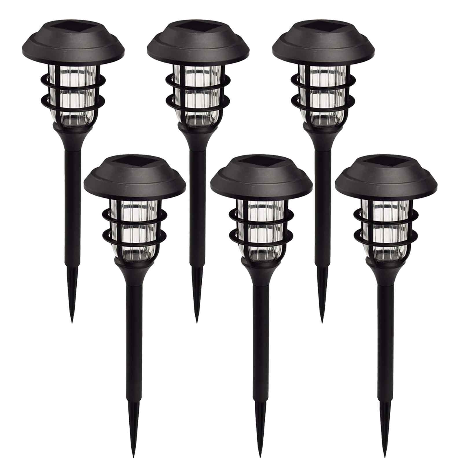 Solar Powered LED Outdoor Lights - Waterproof Garden & Courtyard Lighting for Pathways, Driveways, and Landscaping | Weatherproof Solar Ground Lights for Yard, Patio, Deck, and Walkway Decoration