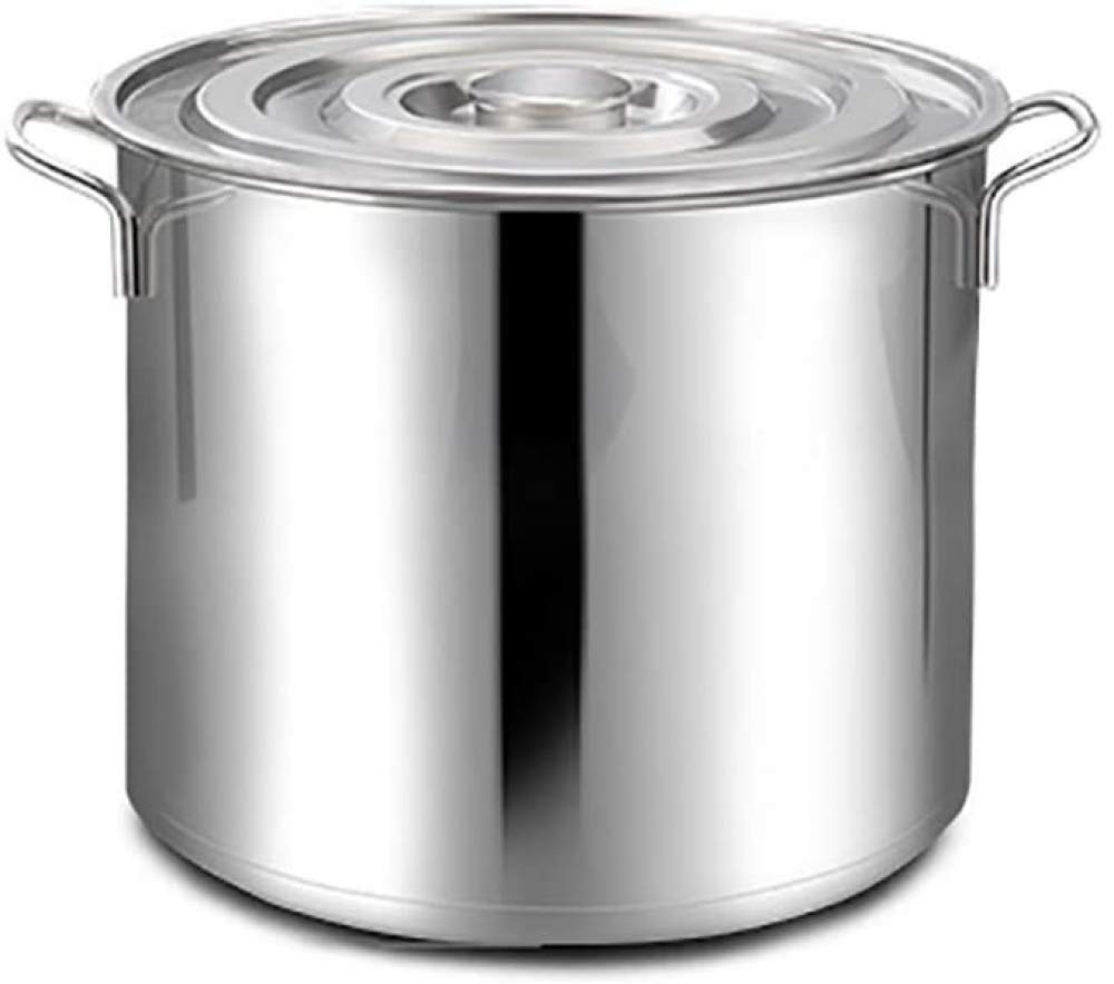 Mavoorick Stainless Steel Stock Pot with Lid - 8 Quart, Fast Heat Conduction for Even Cooking - Perfect for Soups, Stews, Pasta & Large Family Meals