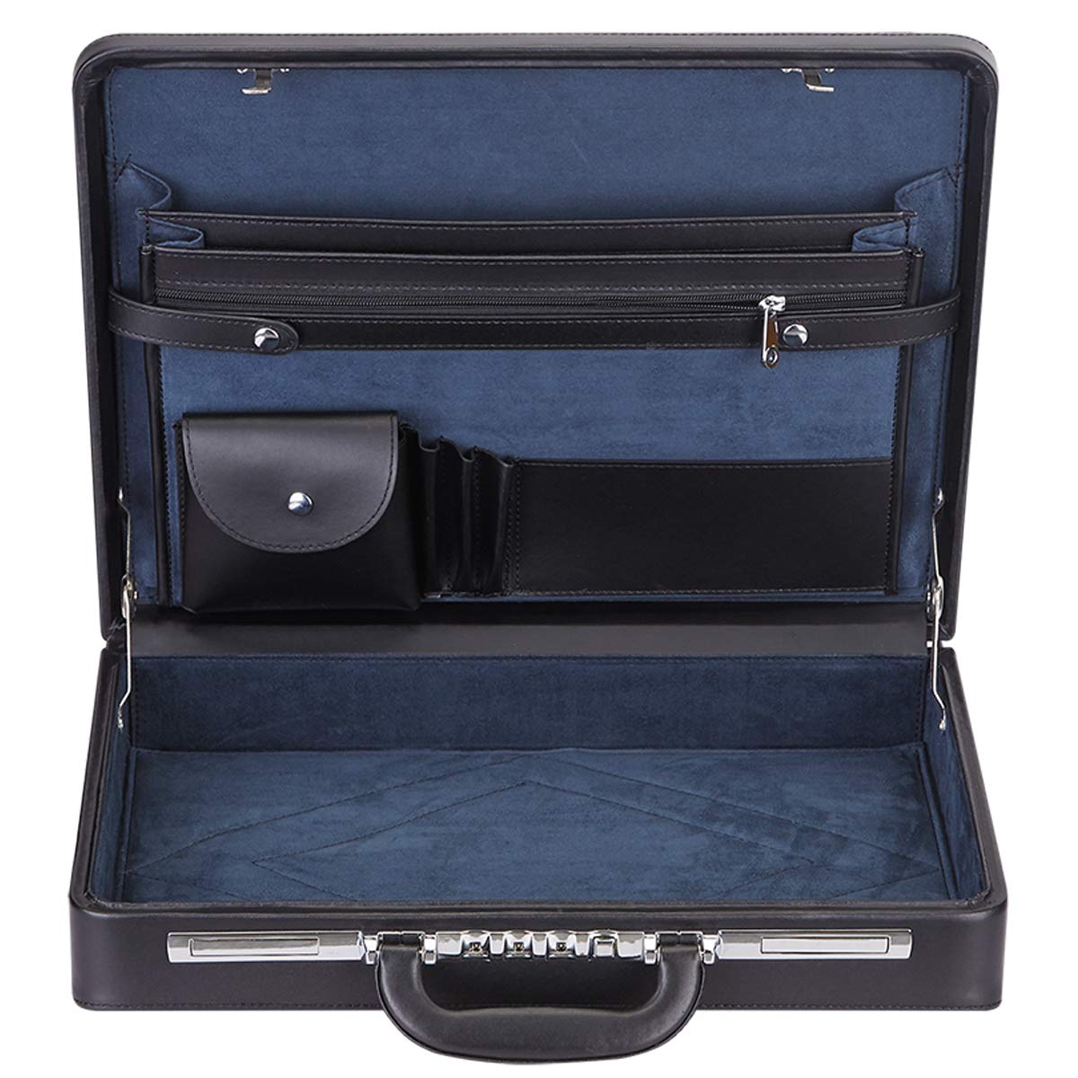 Stylish Hard Shell Briefcase for Men & Women - Thin Hardside Laptop Case with Combination Lock | Perfect for Business Travel, Office Work & Daily Commute