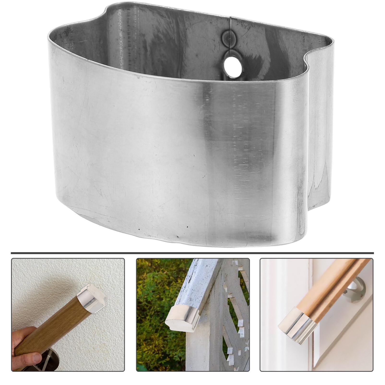 PVC Furniture Protectors - Chair Leg Caps, Tube End Covers & Handrail Fittings for Outdoor Furniture, Deck Railings & DIY Projects - Durable Plastic Plugs for Furniture Legs, Armrests & Tubing Hardware