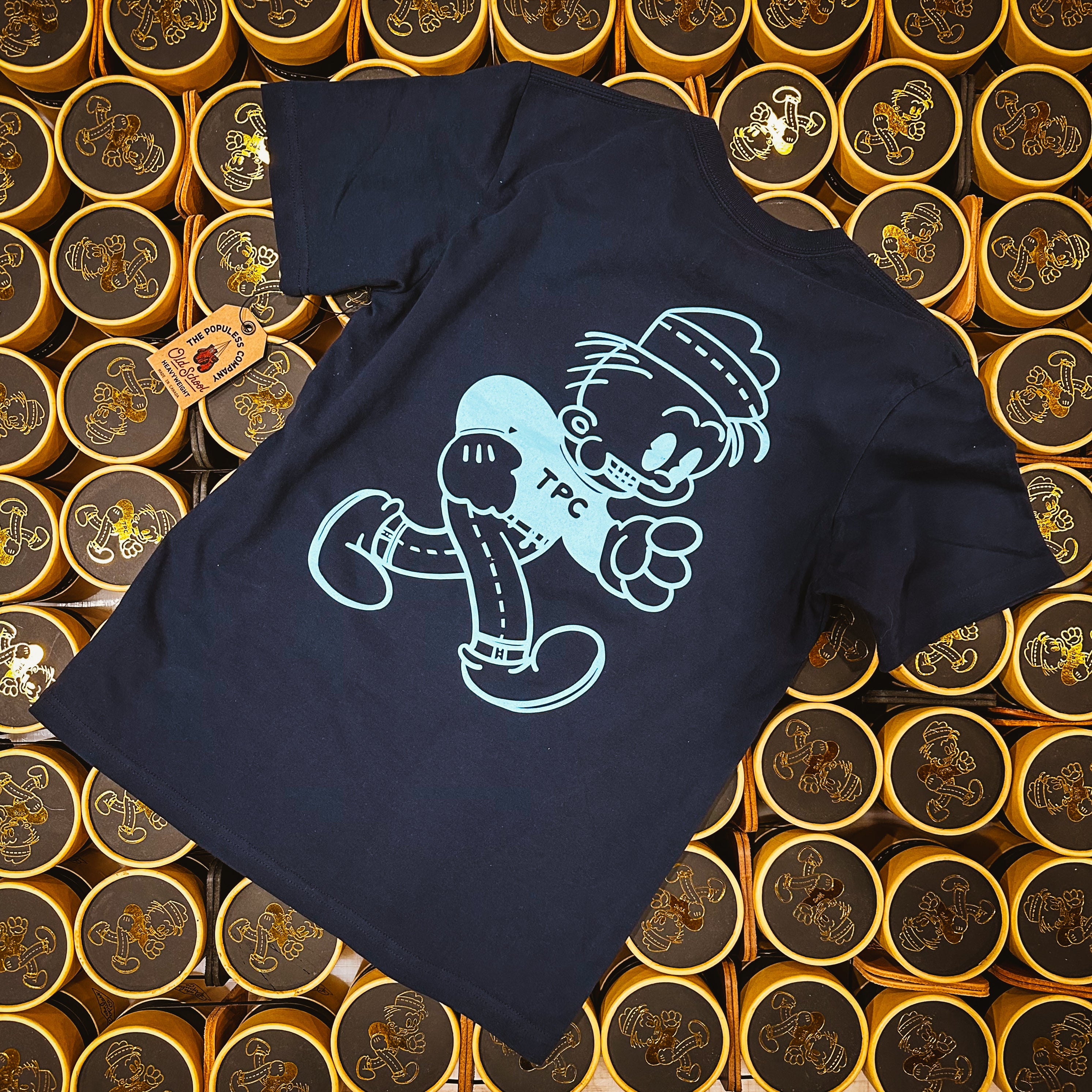 Roy Boy Premium Cotton T-Shirt for Men - Soft & Comfortable Navy Blue Tee - Perfect for Casual Wear, Gym & Everyday Outfits