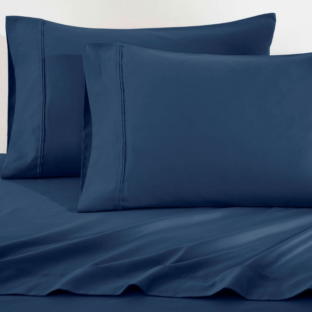 Luxury 1200 Thread Count Egyptian Cotton Deep Pocket Bed Sheet Set - Queen Size, Soft & Breathable for Ultimate Comfort - Perfect for Master Bedroom, Guest Room & Hotel Use