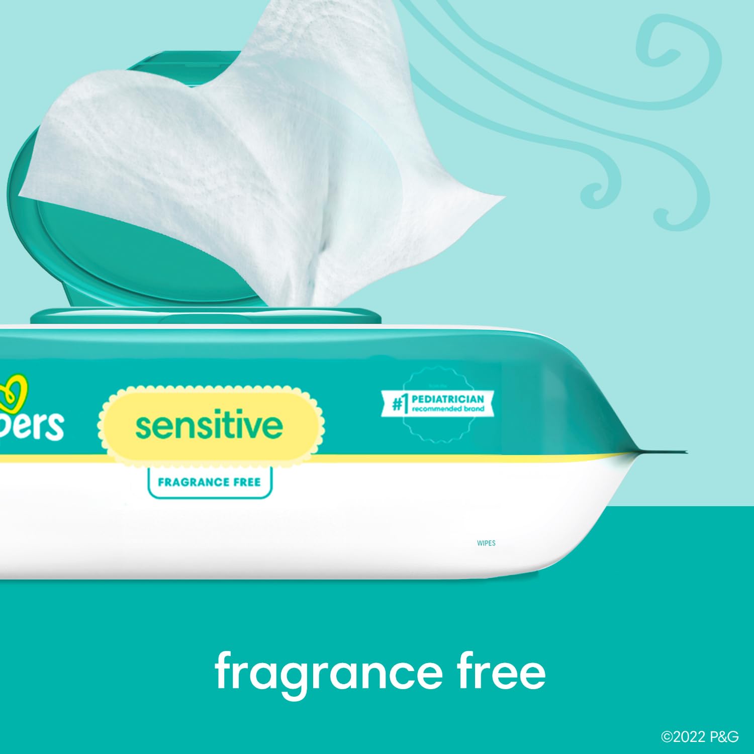 **Pampers Baby Dry Disposable Diapers Size 5 (2 x 164 Count) - 2 Month Supply with Sensitive Water-Based Baby Wipes 12X Multi-Pack (1008 Count) - Gentle for Overnight & Travel Use**