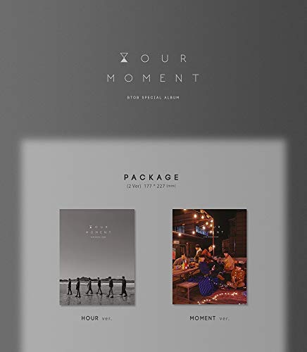 BTOB - HOUR MOMENT [MOMENT ver.] Special Album (CD+Booklet+Photocards+Postcard+Extra Photocards Set) | K-Pop Collectible for Fans, Perfect Gift for BTOB Lovers | Enjoy at Home, Concerts or K-Pop Events