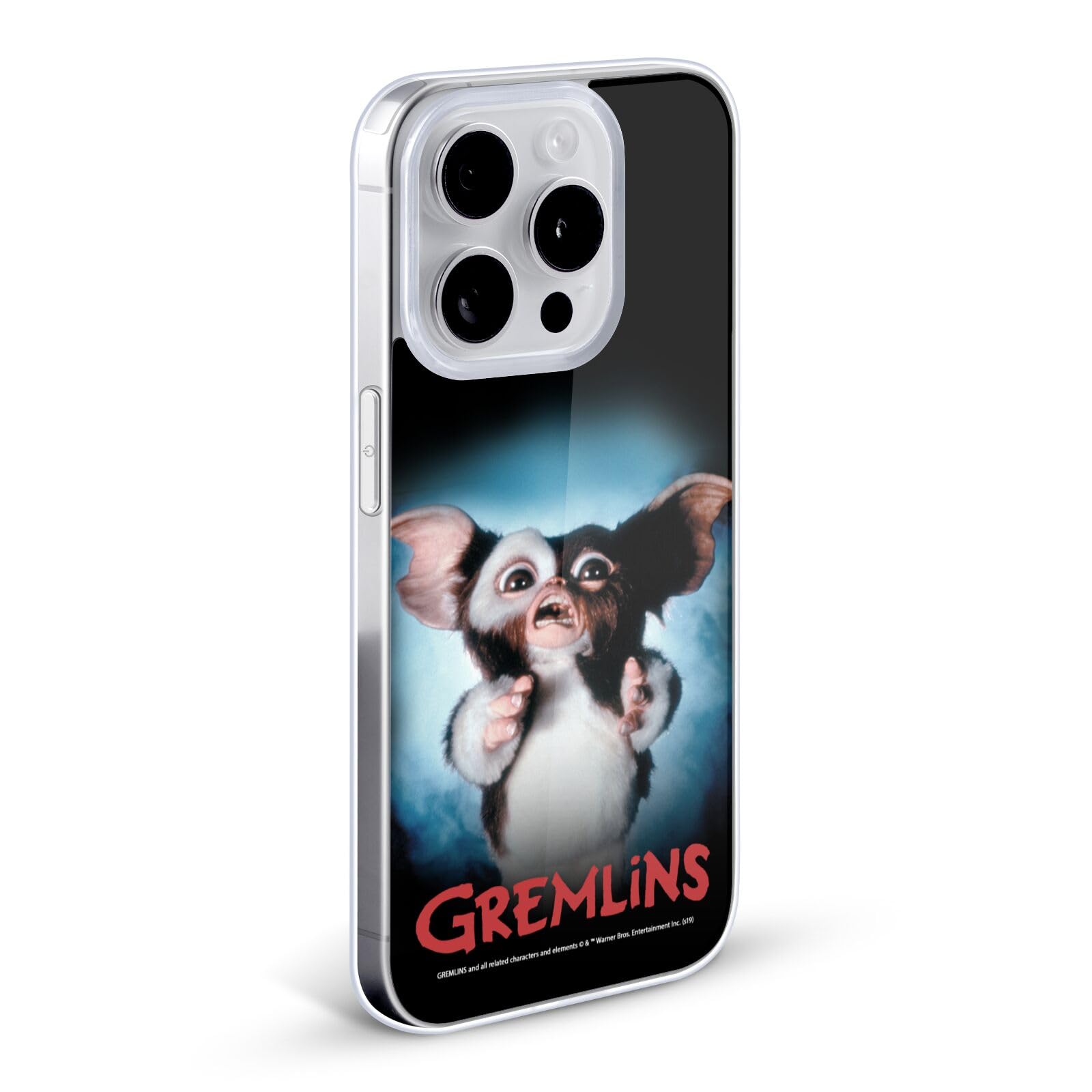 Officially Licensed Gremlins Gizmo Photography Soft Gel Case for Apple iPhone 12 & iPhone 12 Pro - Cute Movie Character Phone Cover for Fans, Photography Enthusiasts - Perfect for Daily Use, Travel & Collectors