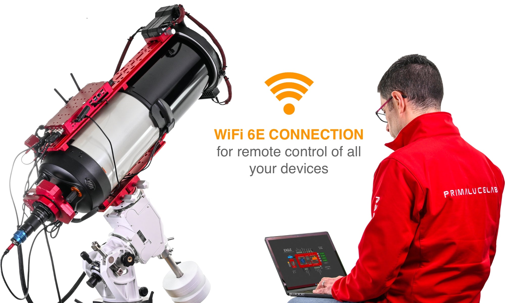 Eagle6 Computer for Telescopes & Astrophotography - High Precision Astronomy Equipment for Stargazing & Deep Space Imaging