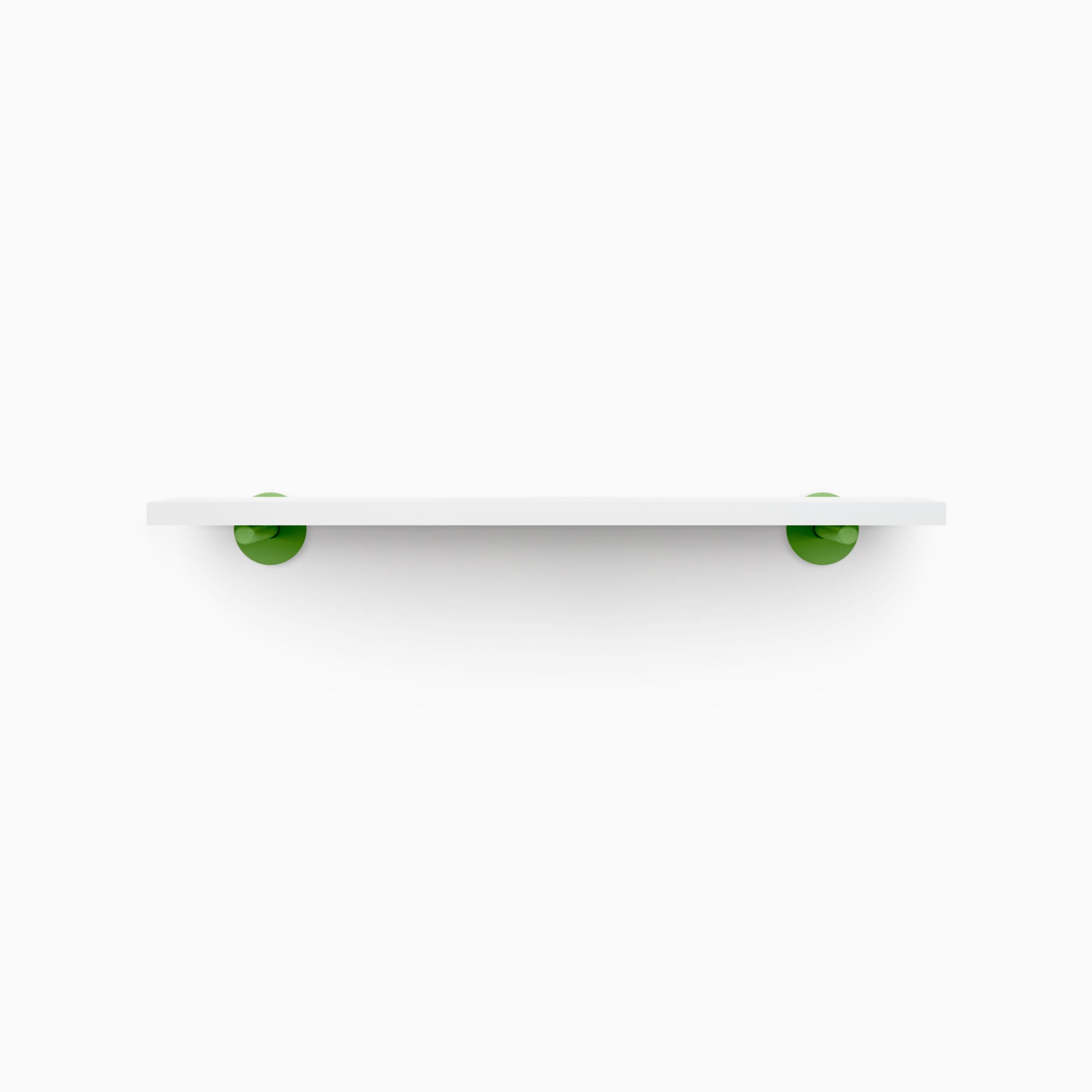 Modern White Wall Shelf - Floating Shelves for Home Decor, Bedroom, Living Room & Bathroom - Sturdy & Stylish Storage Solution for Books, Plants & Decorative Items