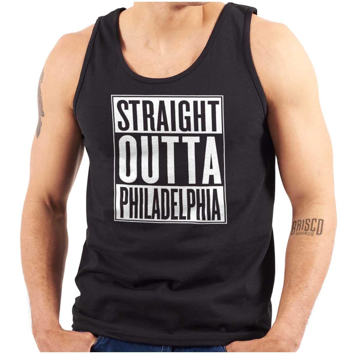 Philadelphia PA Graphic Tank Top for Men & Women - Vintage Style Unisex T-Shirt - Perfect for Casual Wear, Gifts & City Pride