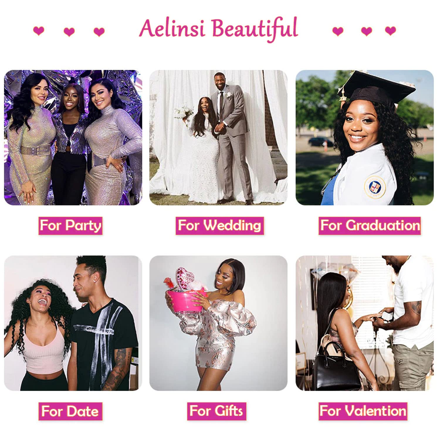 Aelinsi 100% Unprocessed Brazilian Virgin Human Hair Bundles - Body Wave 4 Bundles (20, 22, 24, 26 Inches) 12A Natural Color Wavy Hair Extensions for Styling, Weaving & Everyday Glamour