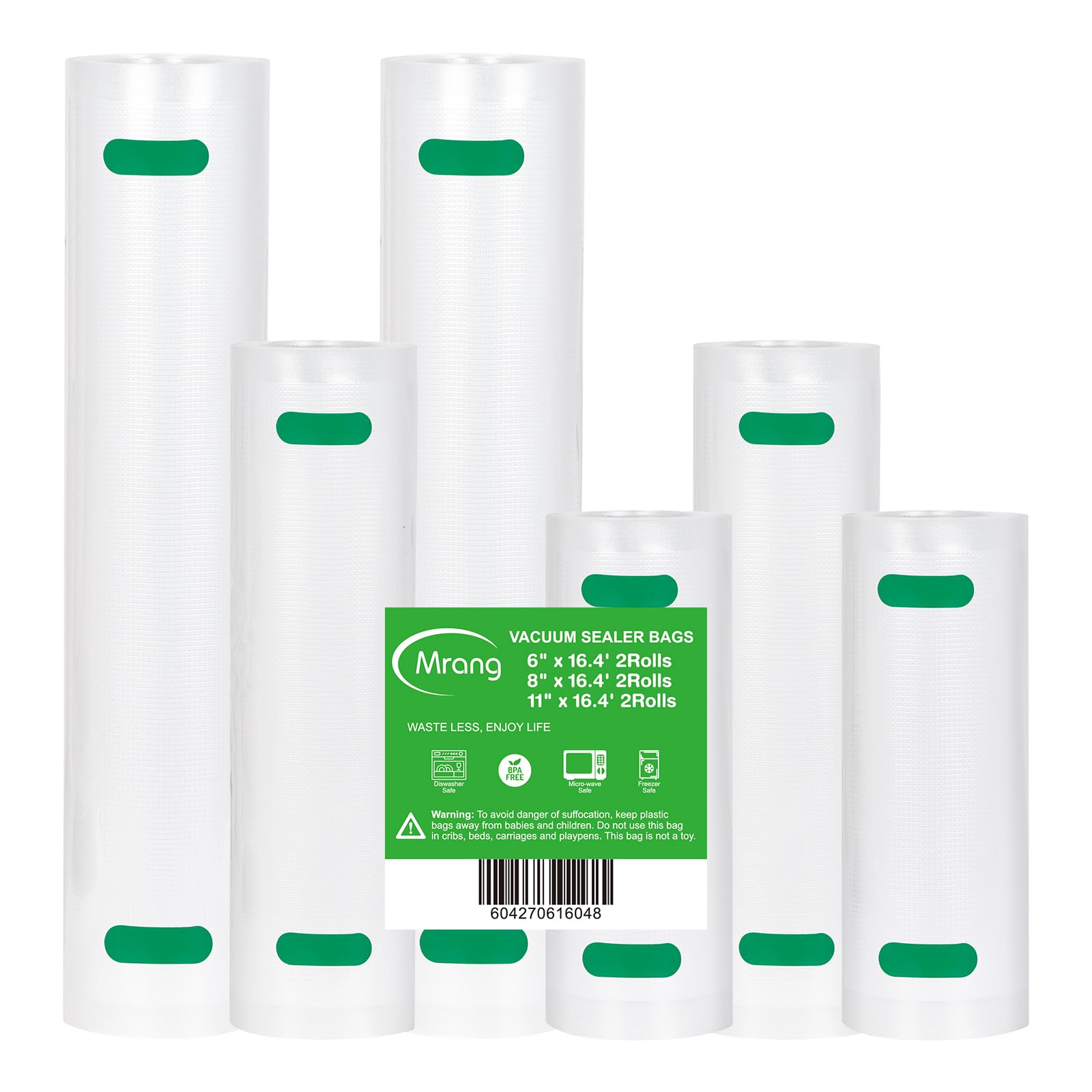 Premium Vacuum Sealer Bags - 6