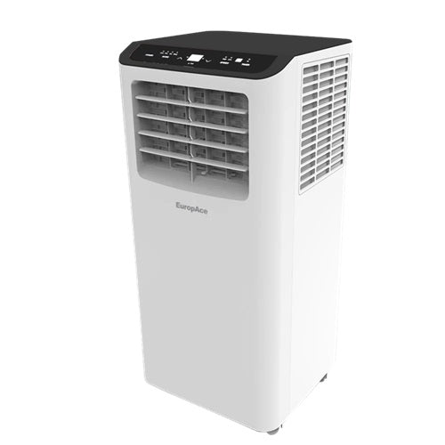EuropAce EGAC10A6 250 Sqft Compact Portable Air Conditioner - Cooling for Small Rooms, Bedrooms, Offices & Dorm Rooms