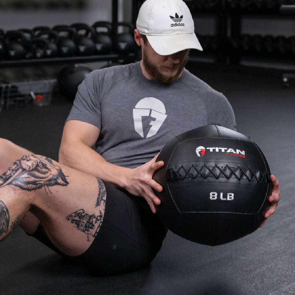 6 LB Composite Wall Ball for CrossFit Training - Durable Medicine Ball for Gym Workouts, Strength Training & Home Fitness - Scratch and Dent Discount