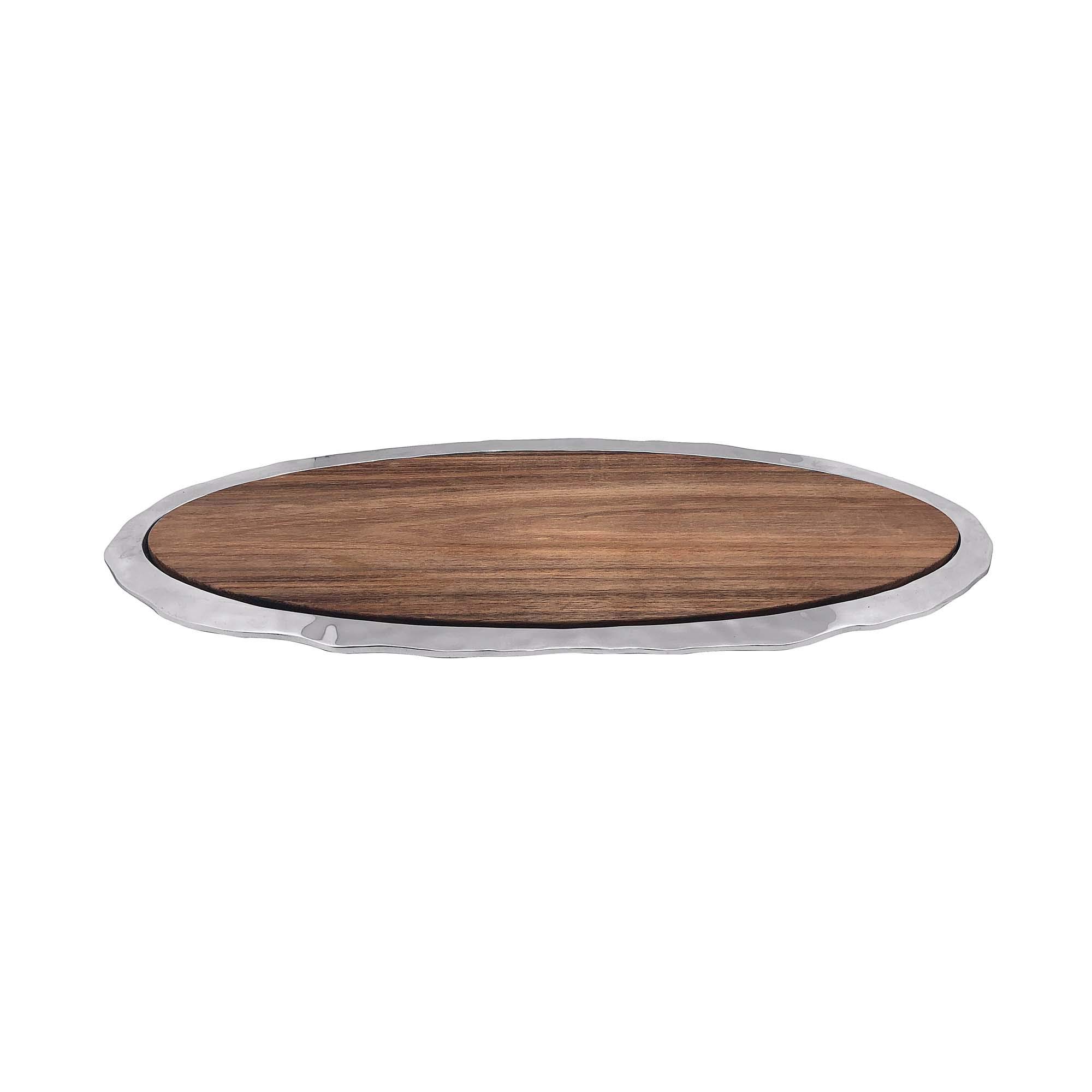MARIPOSA Elegant Silver Cheese Board Set - Perfect for Wine Tasting, Charcuterie Platters & Entertaining Guests