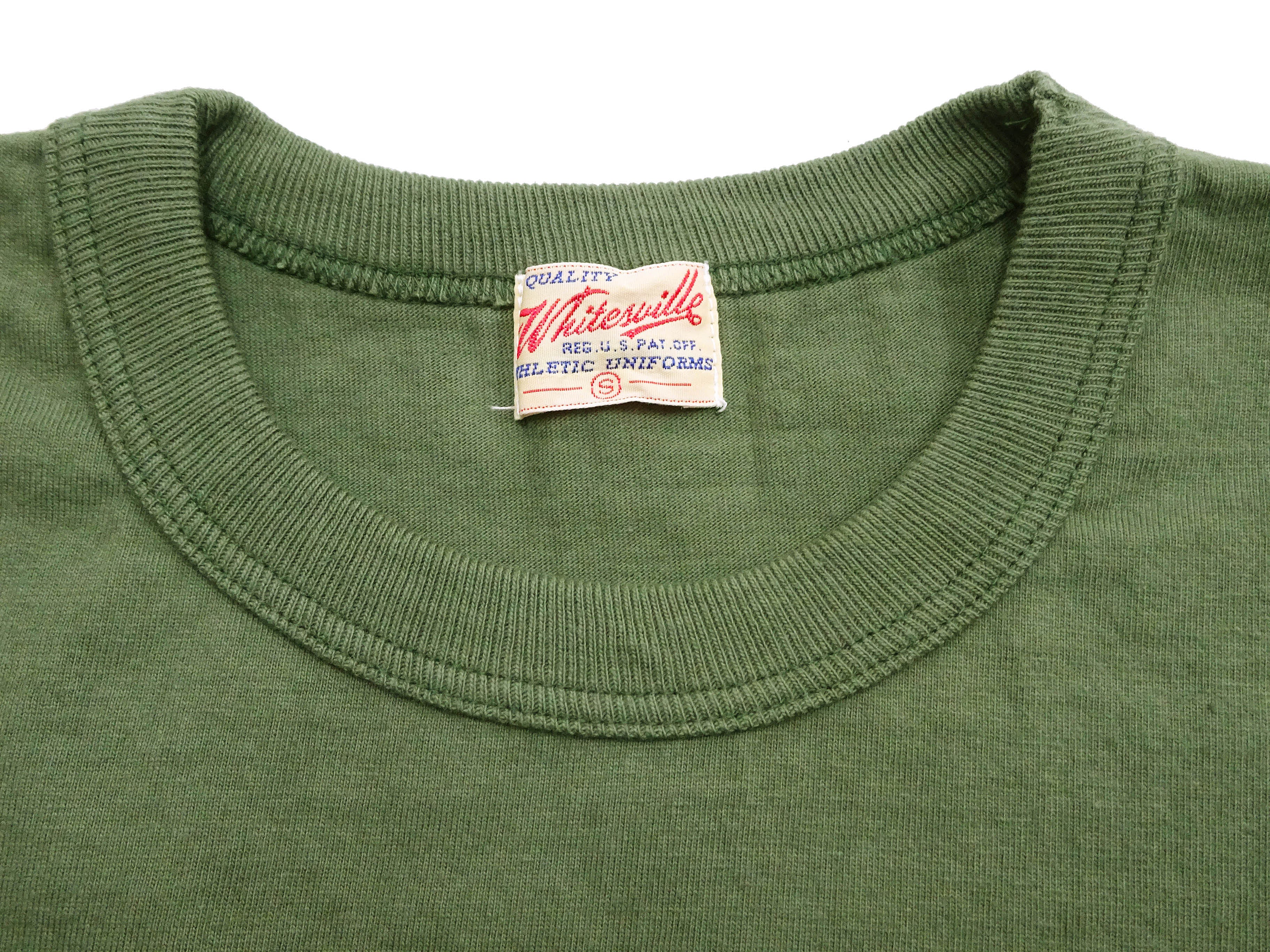 Whitesville Men's Plain Pocket T-Shirt | Short Sleeve Crewneck Loopwheel Tee | One Wash Cotton | WV78932 by Toyo Enterprises | Olive Green | Casual Wear & Everyday Outfit Essential