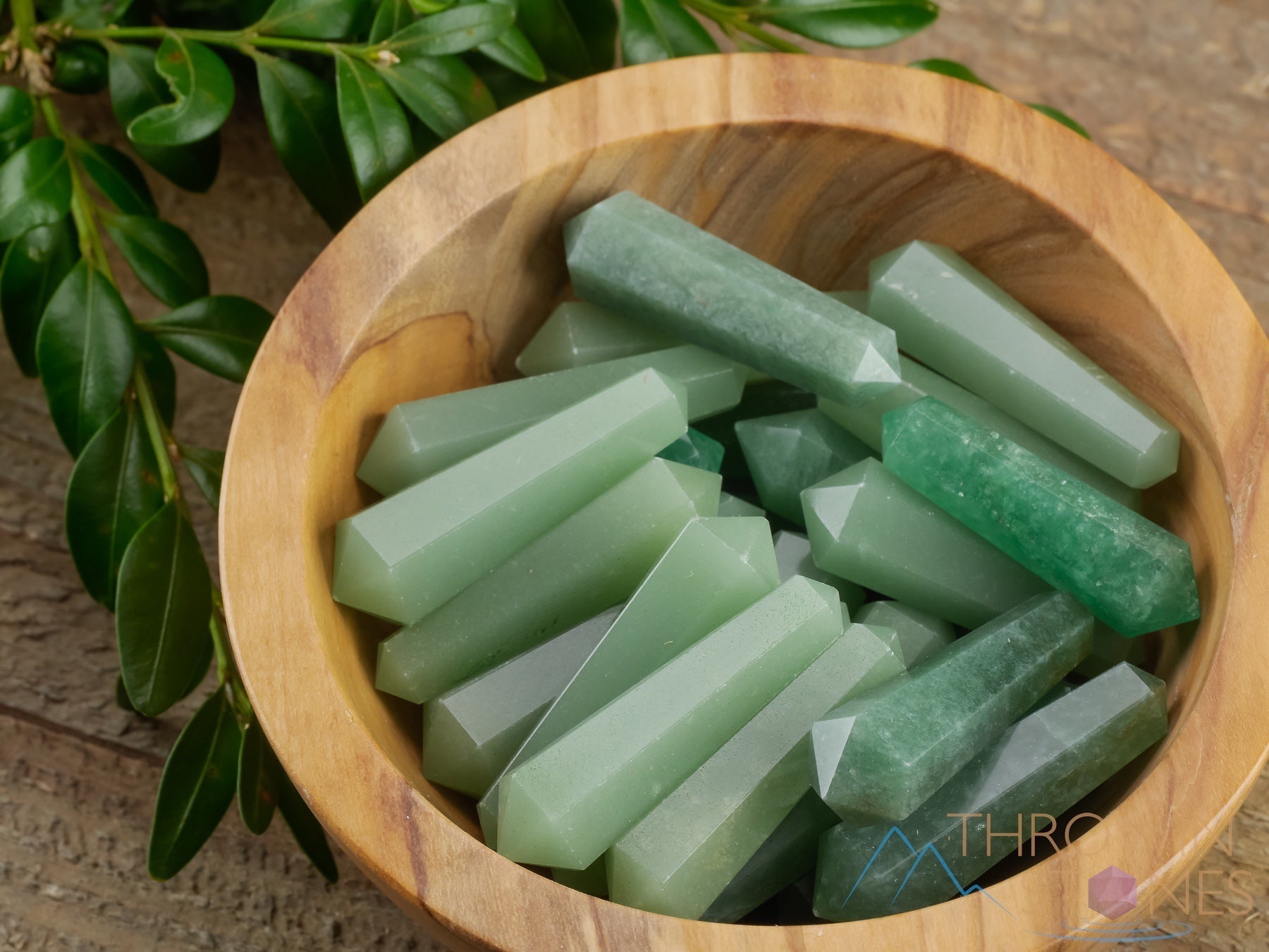 Green Aventurine Crystal Points - Mini Healing Stones for Jewelry Making, Meditation & Energy Healing | Natural Gemstone for DIY Crafts, Chakra Balancing & Spiritual Gifts