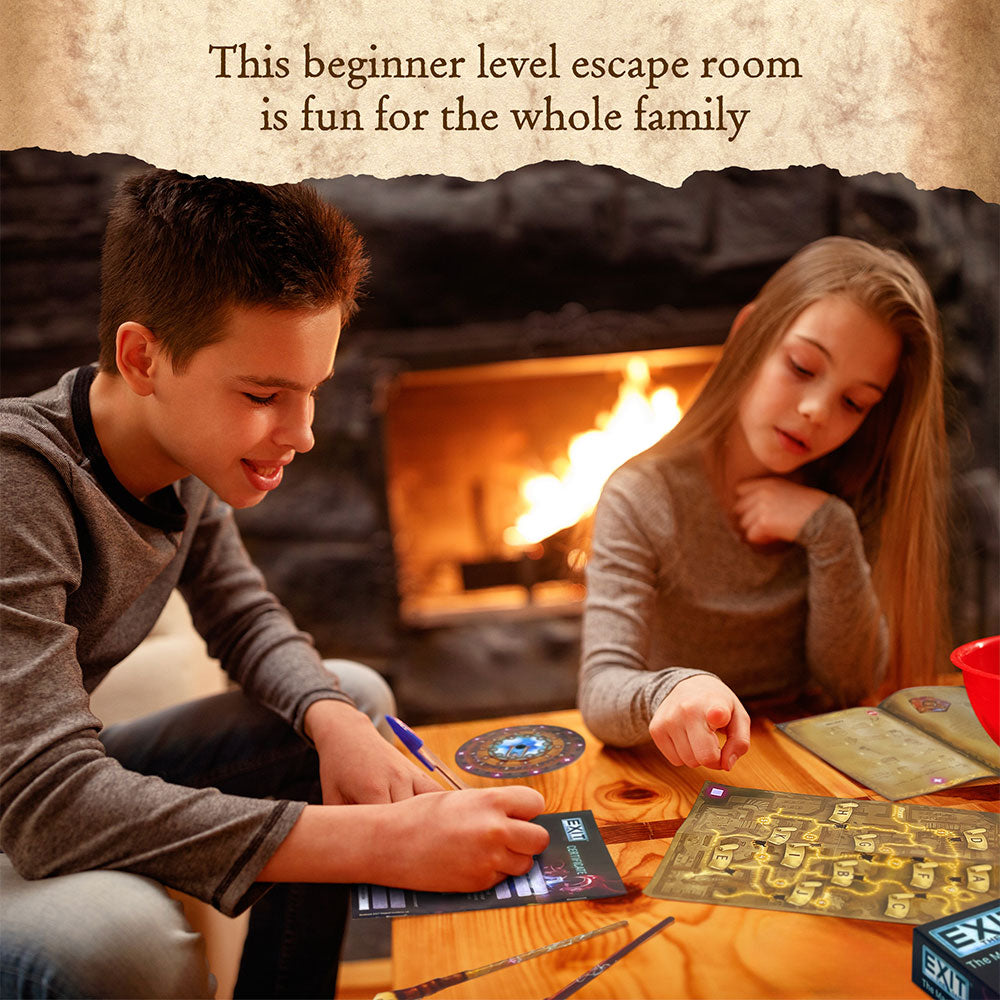 EXIT: The Game - The Magical Academy | Escape Room Board Game for Adults & Teens | Perfect for Family Game Nights & Party Entertainment