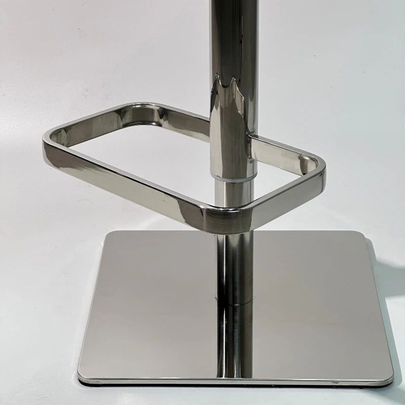 Swivel Bar Stool for Kitchen Island - Adjustable Height Counter Stool with Padded Seat - Perfect for Breakfast Nook, Home Bar & Dining Room Decor
