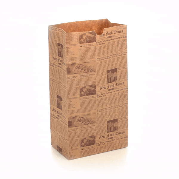 Eco-Friendly Kraft Paper Bags 6lb - 6x3.5x10.75 Inches - 100 Count Bulk Pack - Perfect for Retail Shopping, Gift Wrapping & Party Favors