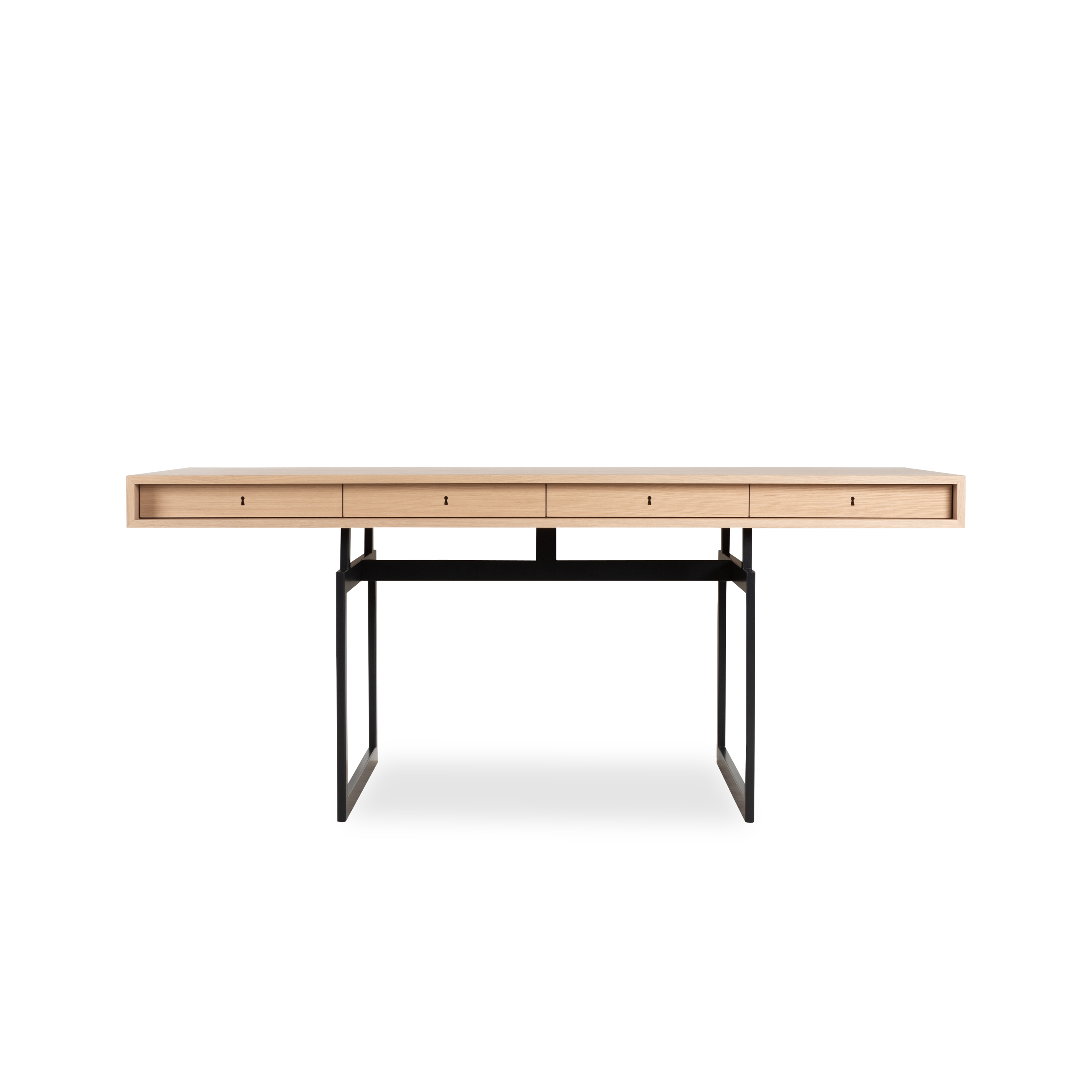 Ergonomic Office Desk with Storage - 60 Inch Large Computer Desk for Home & Workspace - Modern Writing Desk with Drawers & Shelves for Office, Study Room, or Home Office Setup
