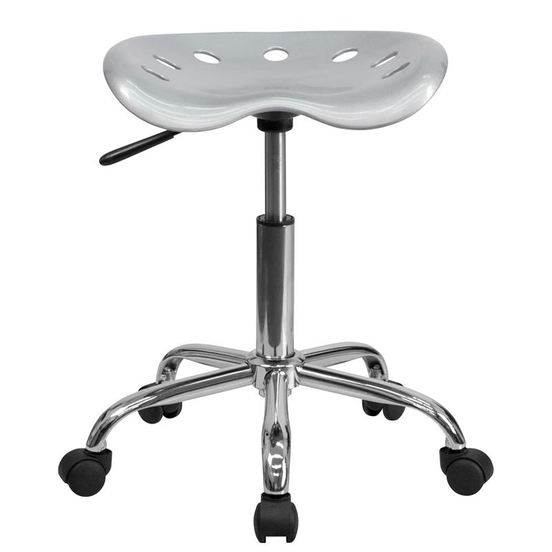 Vibrant Apple Green Tractor Seat & Chrome Stool - Retro Diner Style Bar Stool for Kitchen, Cafe, and Home Decor