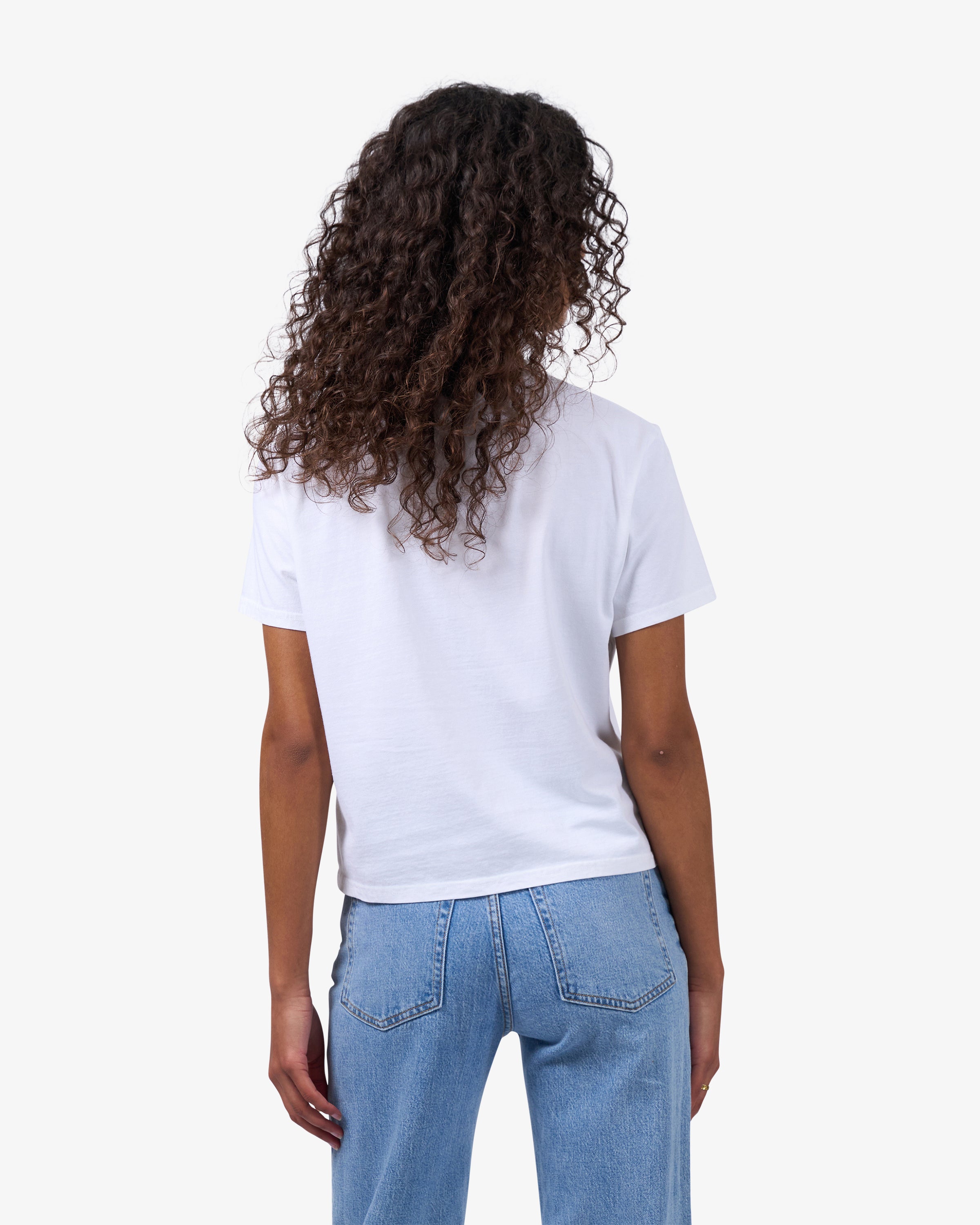 Organic Boxy Crop Tee - Emerald Green | Women's Casual Short Sleeve T-Shirt | Perfect for Yoga, Beach & Everyday Wear