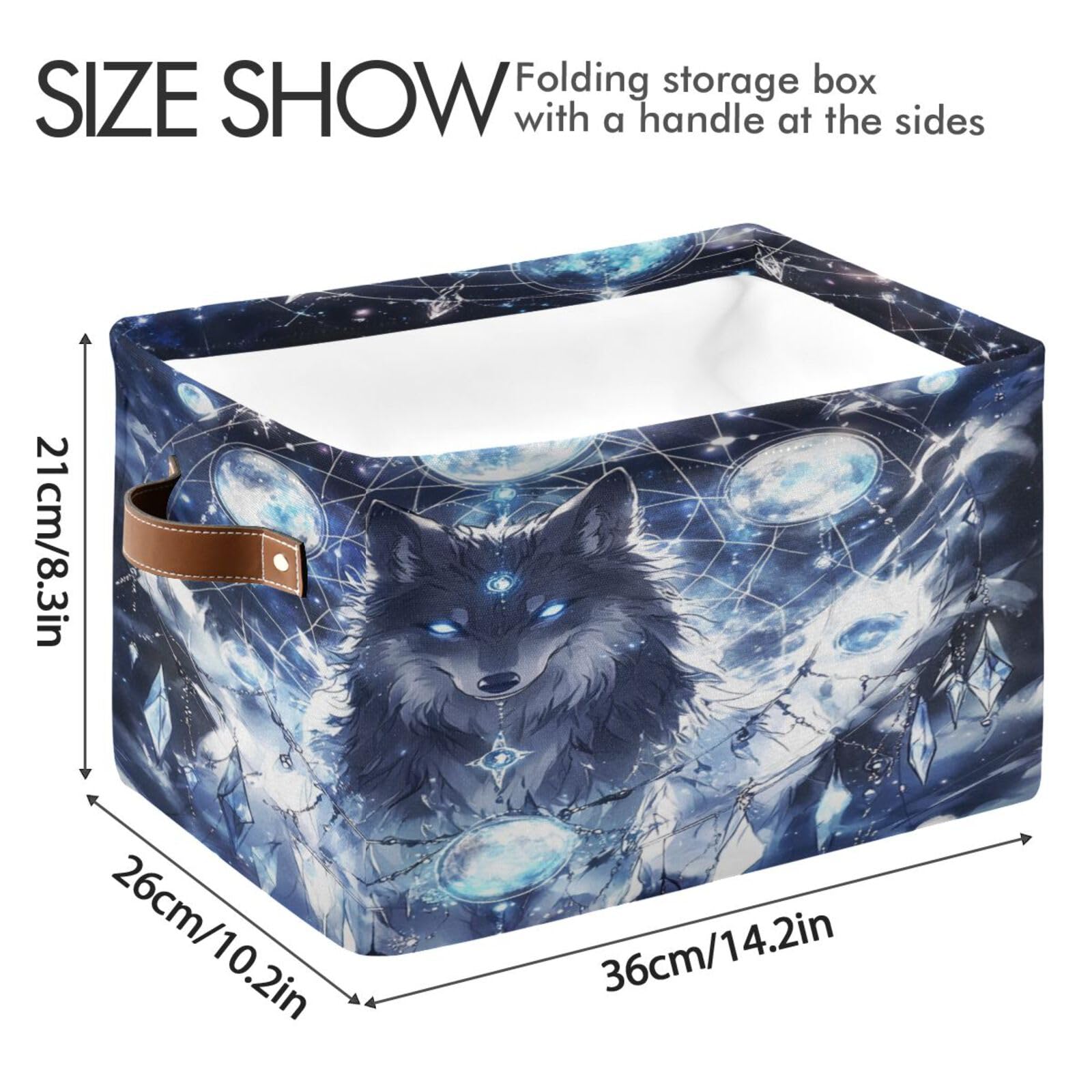 Large Fabric Storage Bins with Handles - Closet & Shelf Organizers for Clothes, Toys | Home Decor