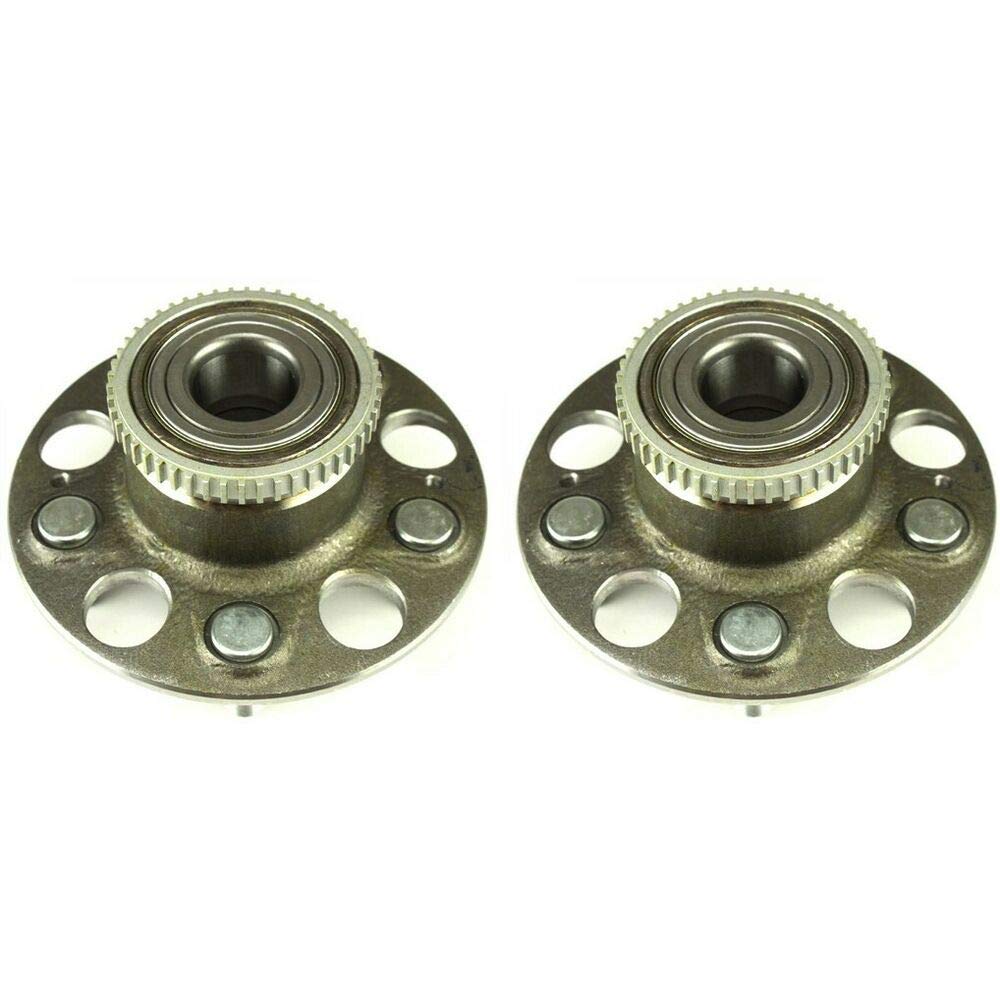 TOTMOX Set of 2 Rear Wheel Hub and Bearing Assembly Replacement for 512179 - Compatible with Various Car Models, Durable & Easy Installation for Smooth Driving Experience
