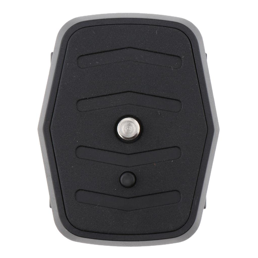 BaotyJie 3x Plastic Quick Release Plate Bracket with 60mm QR Quick Release Clamp Adapter - Compatible with Camera Tripods, DSLR Mounts & Video Equipment for Smooth Shooting Transitions