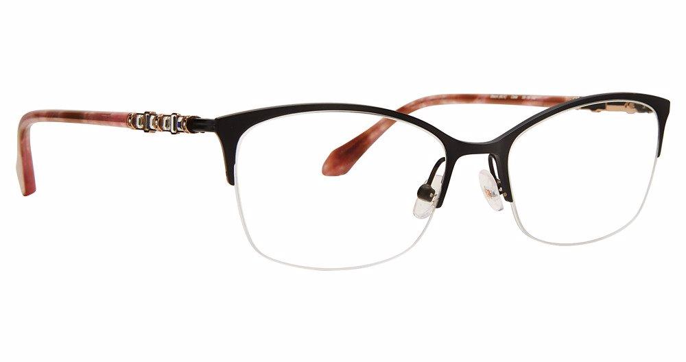 Badgley Mischka BMCELIE Women's Designer Eyeglasses - Fashionable Prescription Glasses for Work, Reading & Everyday Wear