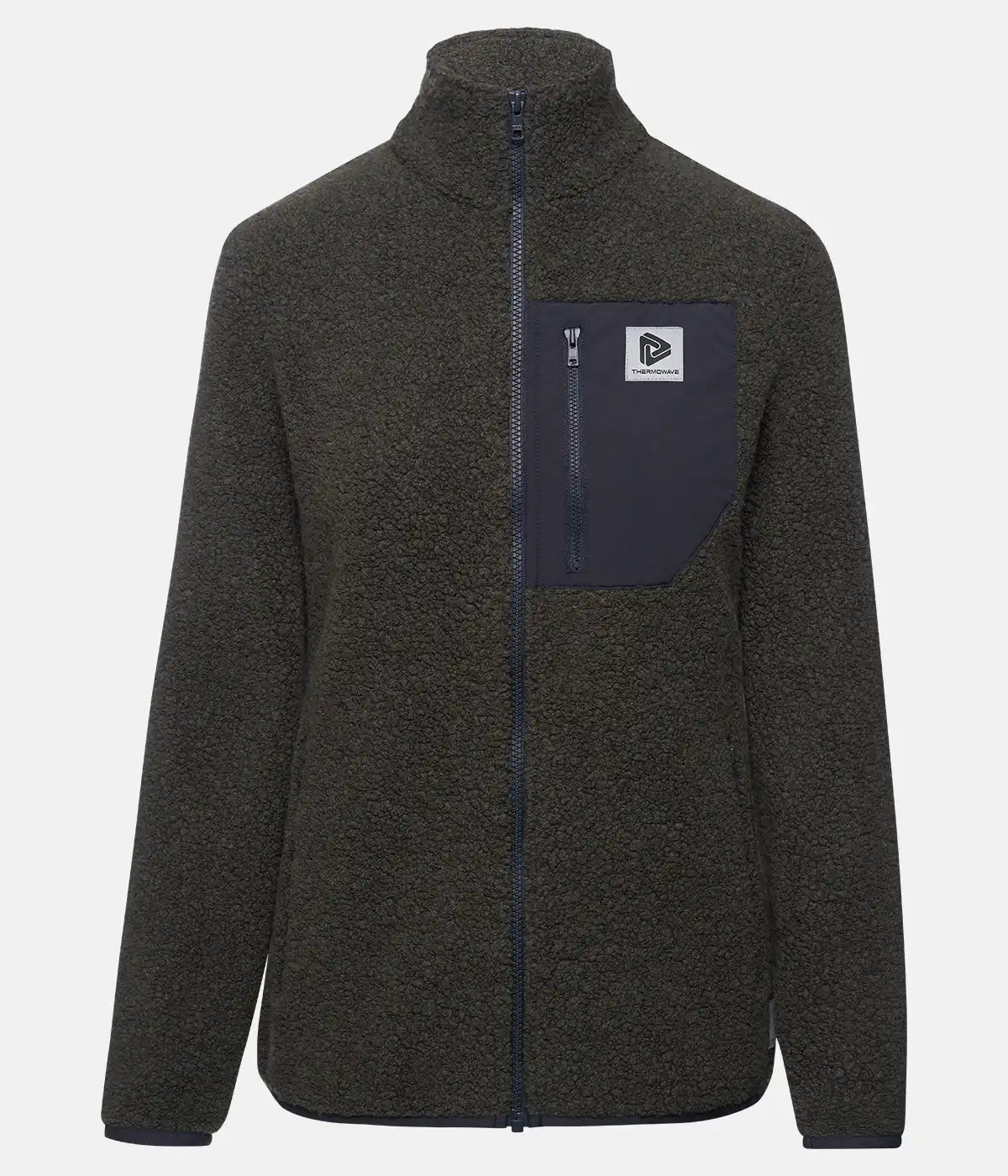 Women's Warm & Cozy Renew Wool Fleece Jacket - Lightweight Winter Outerwear for Hiking, Travel & Casual Wear